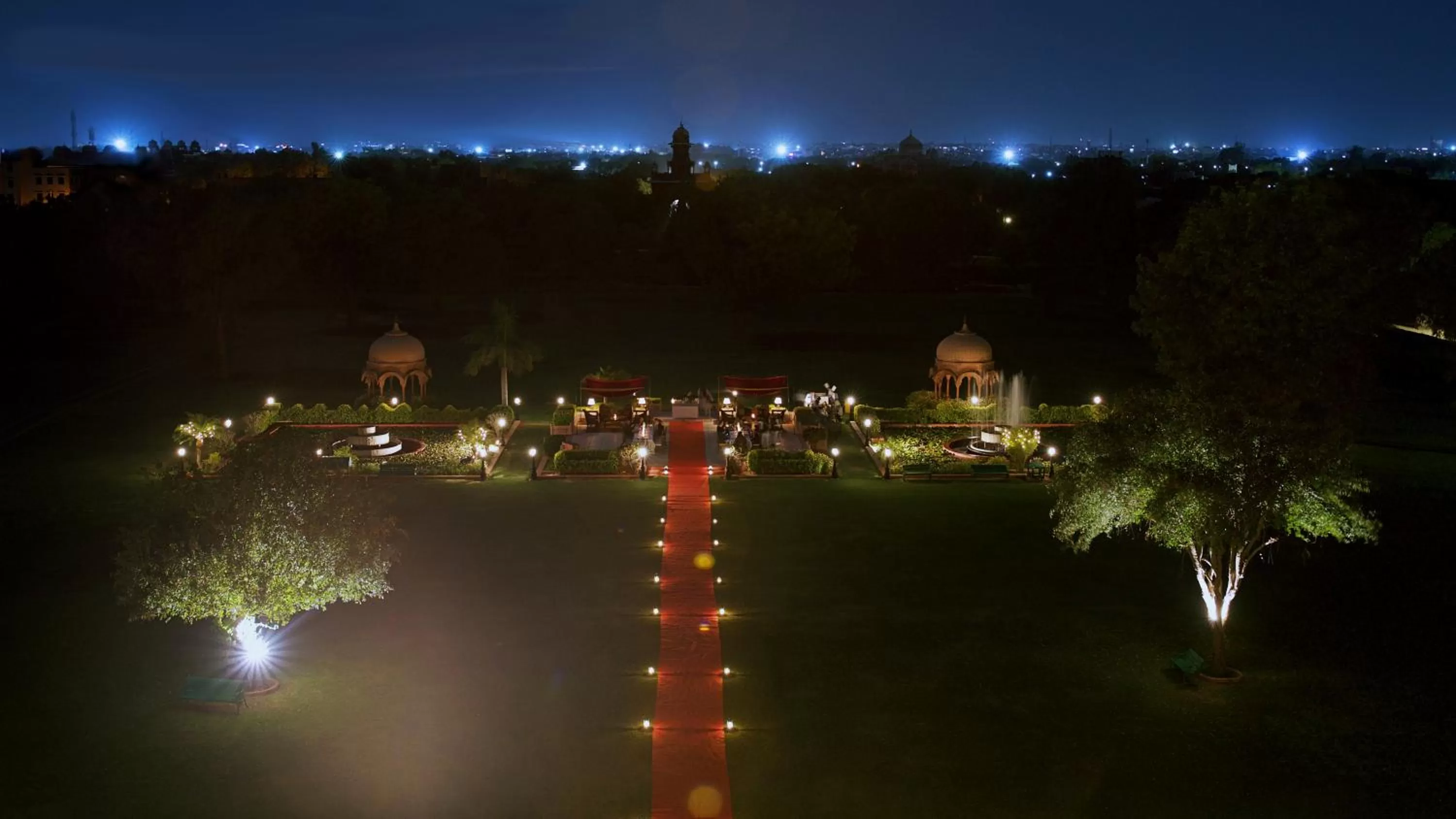 Night in The Laxmi Niwas Palace