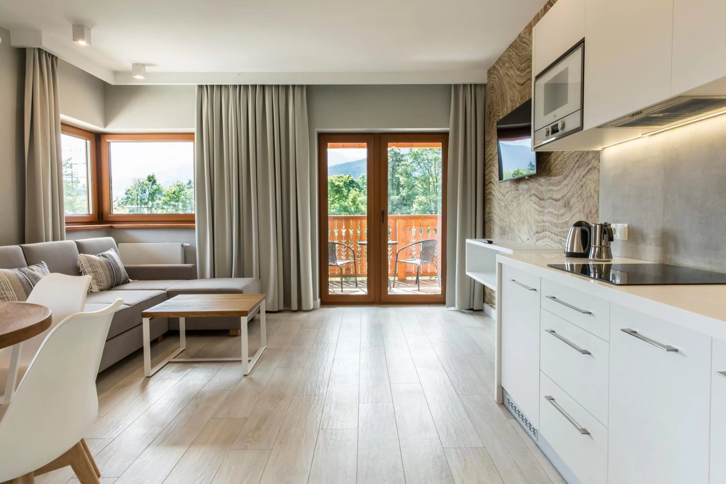 Seating area in Royal Hill Residence