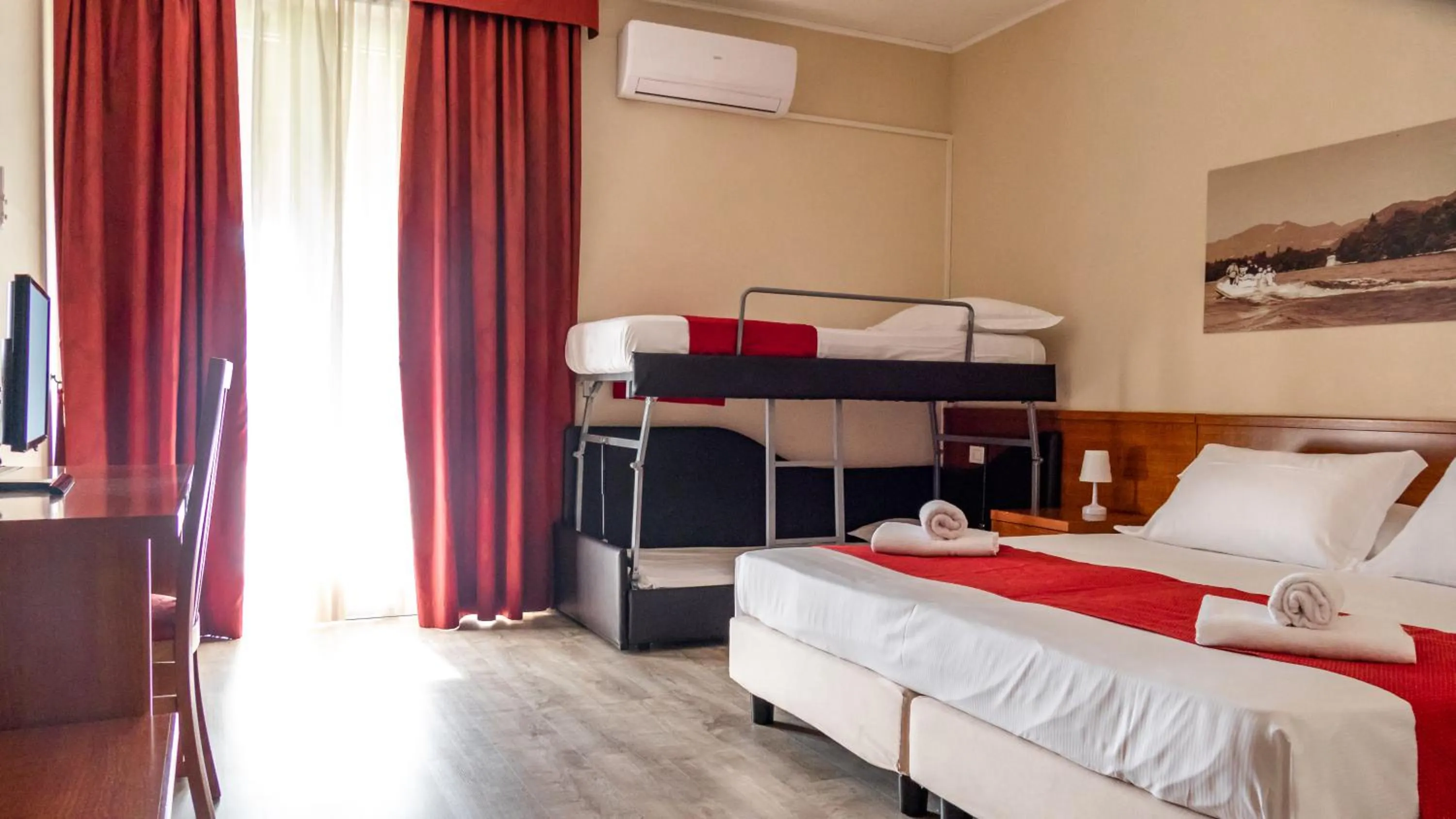 Bedroom, Bed in Hotel Venezia Park - ENJOY HOLIDAY
