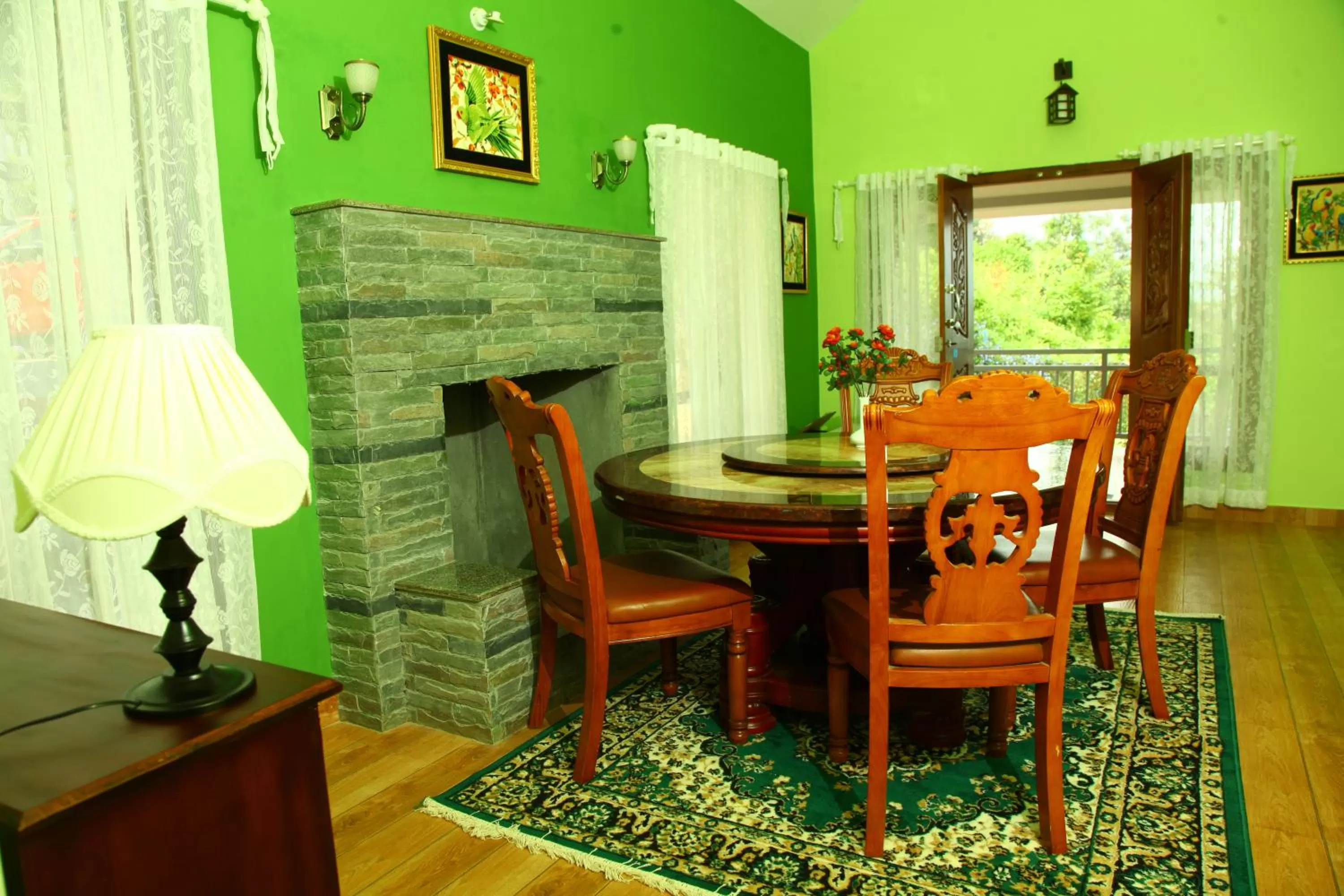 Living room, Dining Area in Zenha Resorts