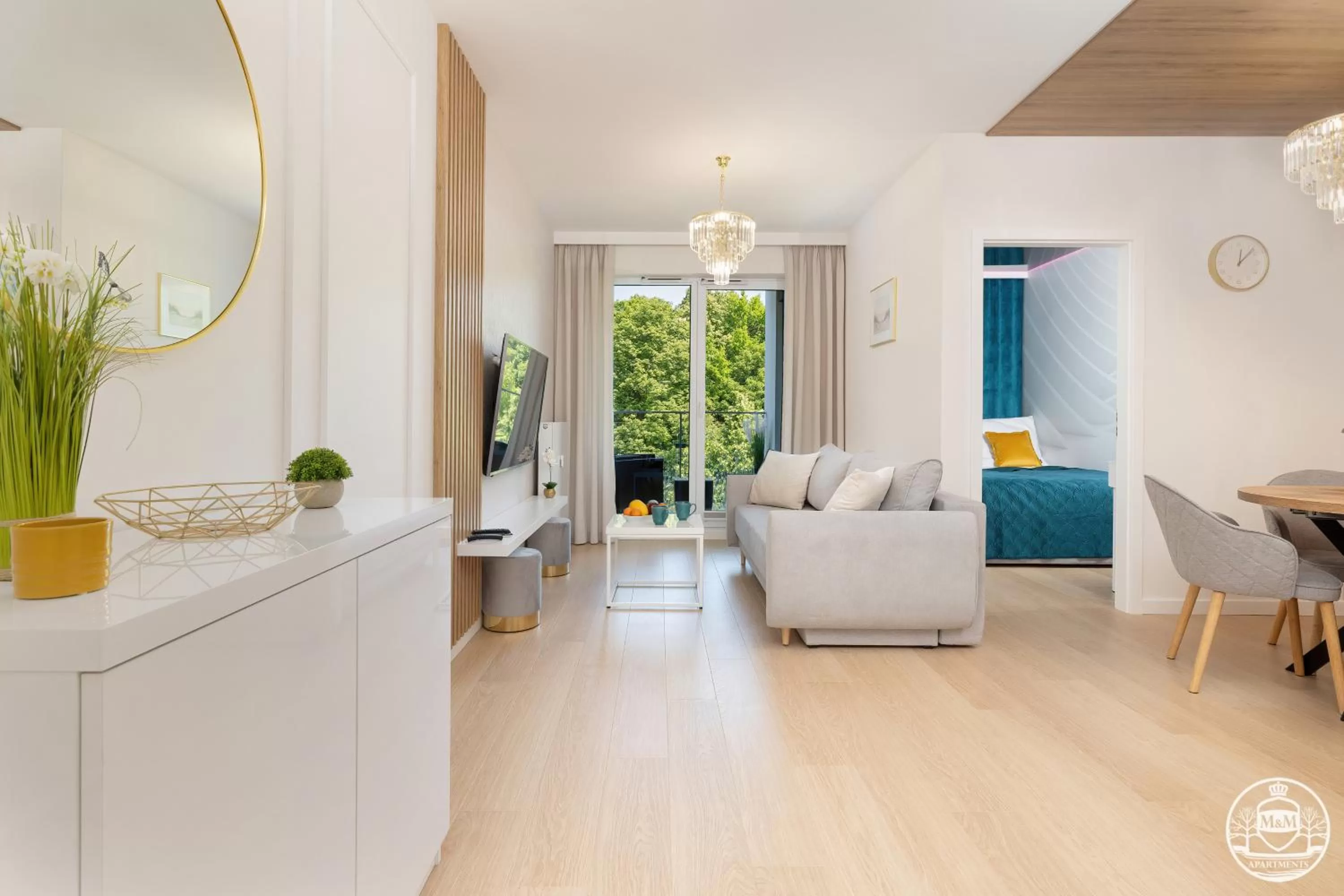 Living room, Seating Area in Nadmorskie Tarasy - Apartments M&M