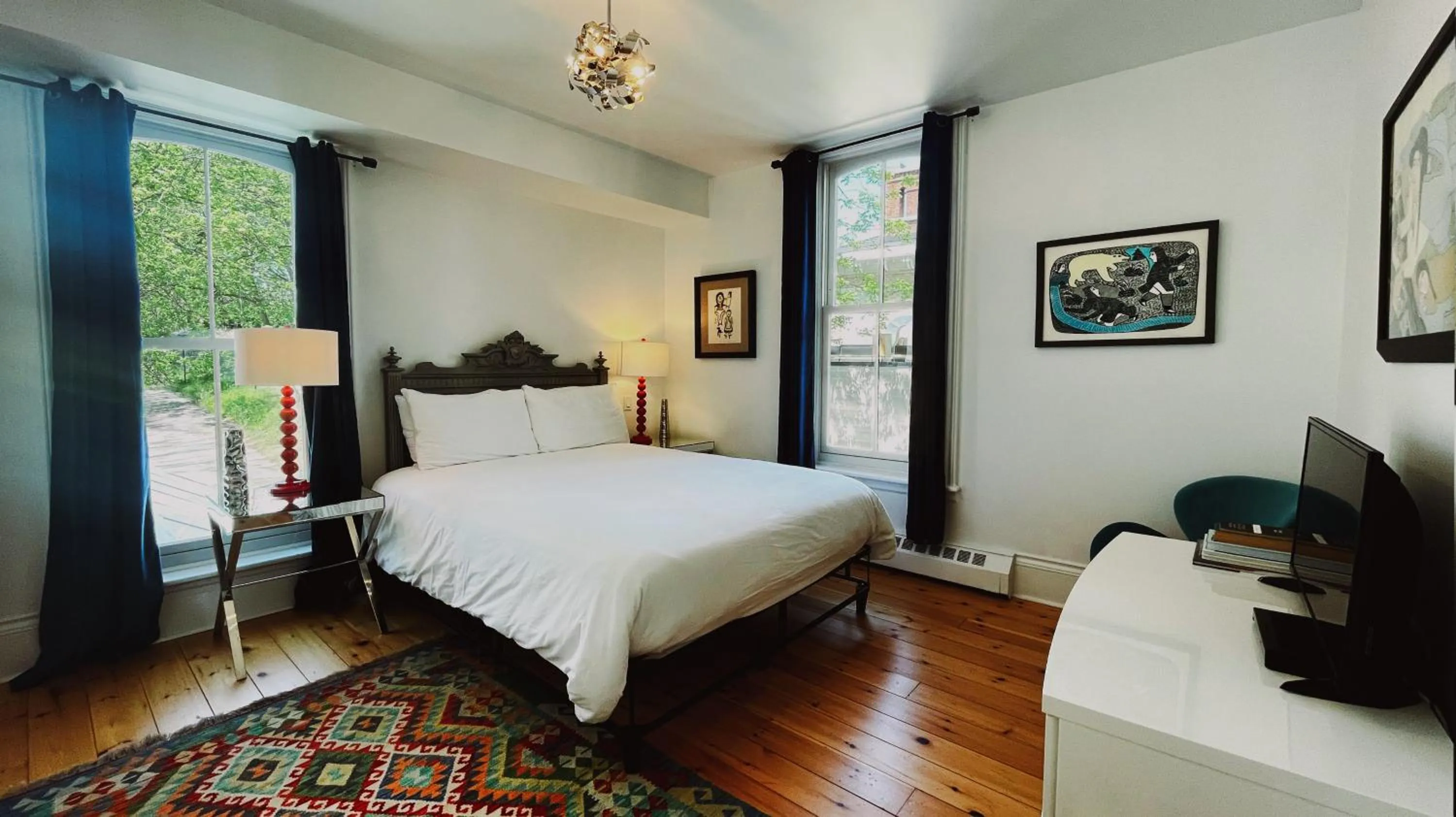 Bedroom in Merrill House