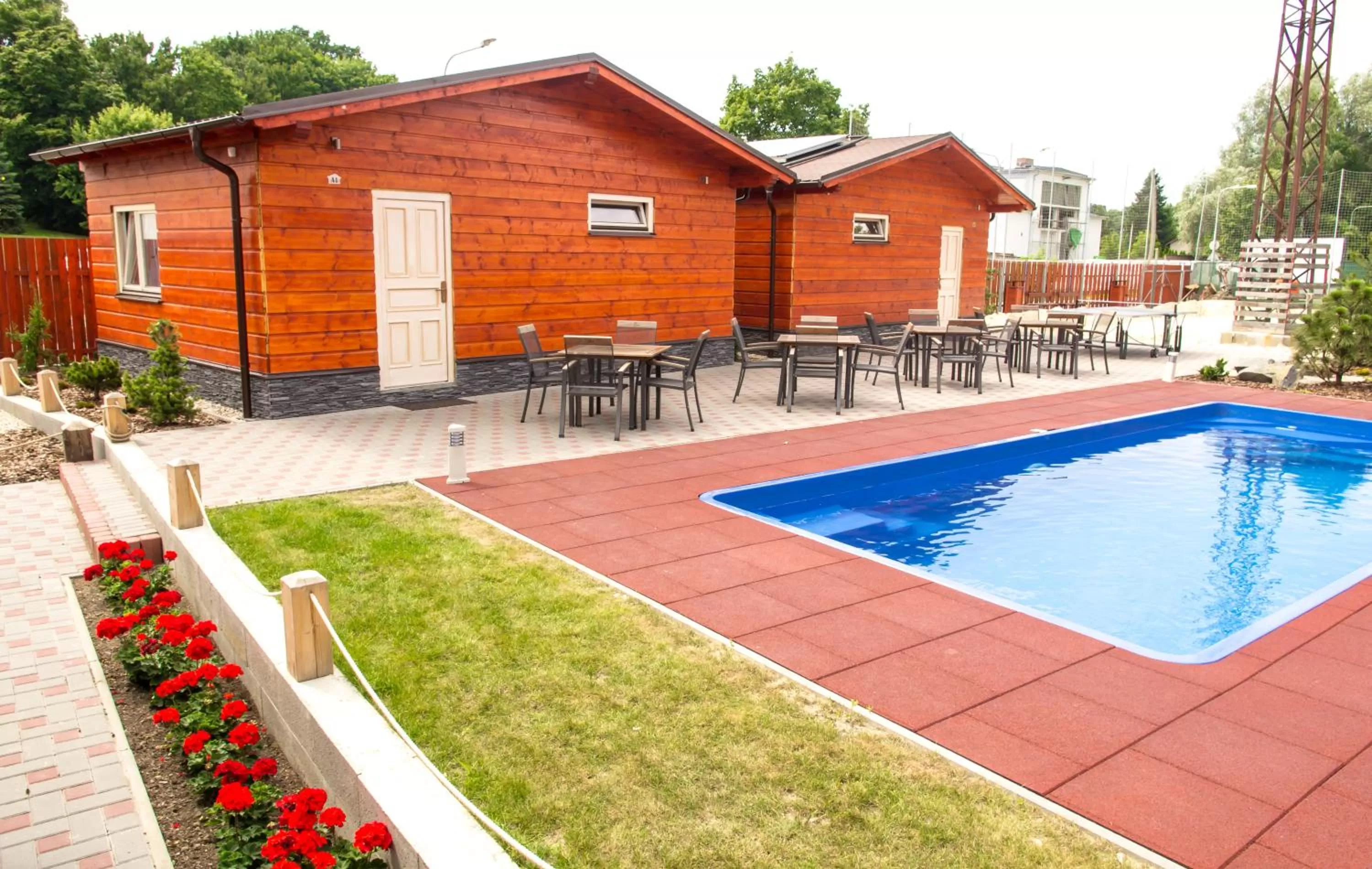 Property building, Swimming Pool in Třebovický mlýn