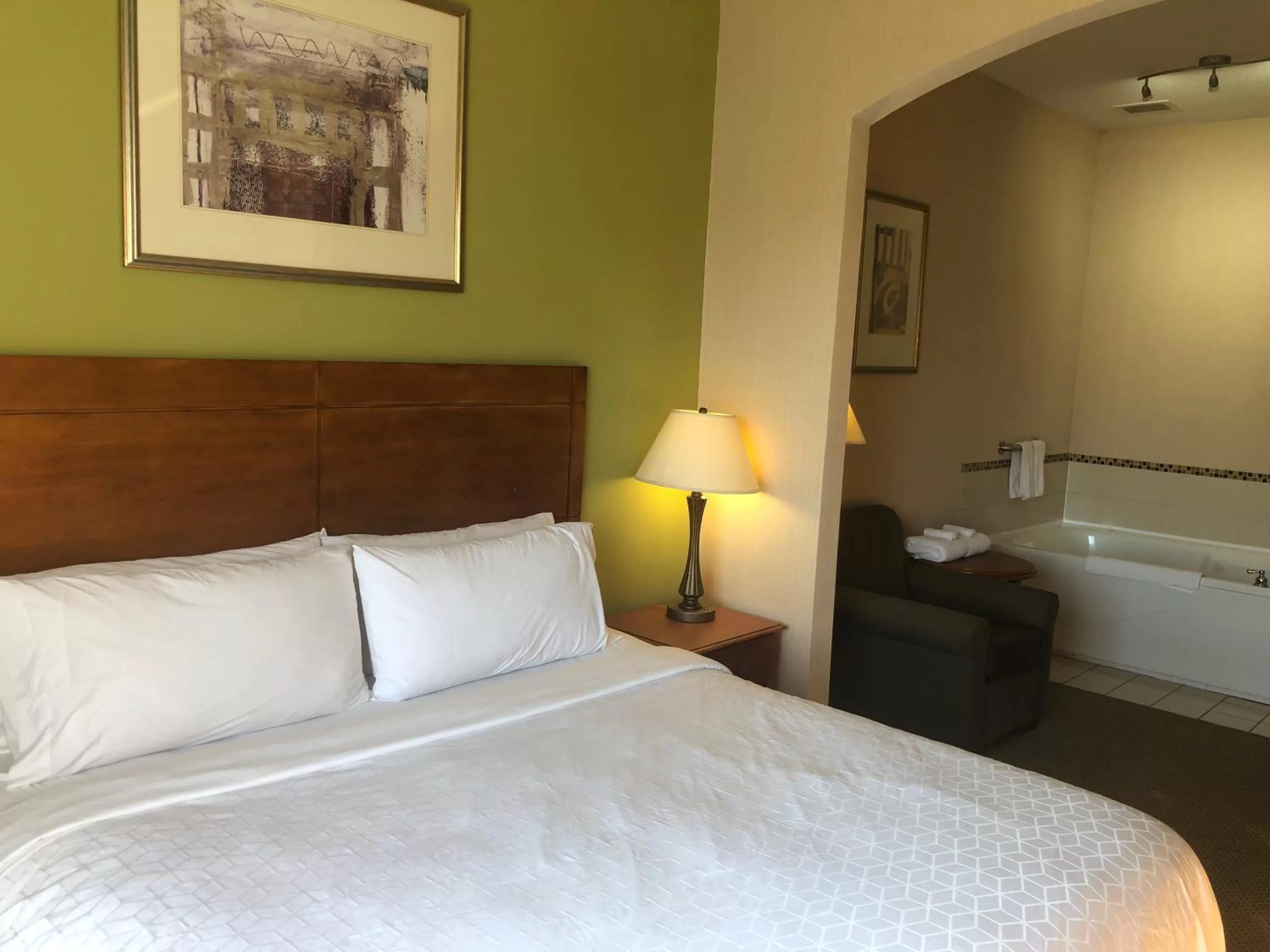 Bed in Holiday Inn Express Hotel & Suites Lansing-Dimondale by IHG