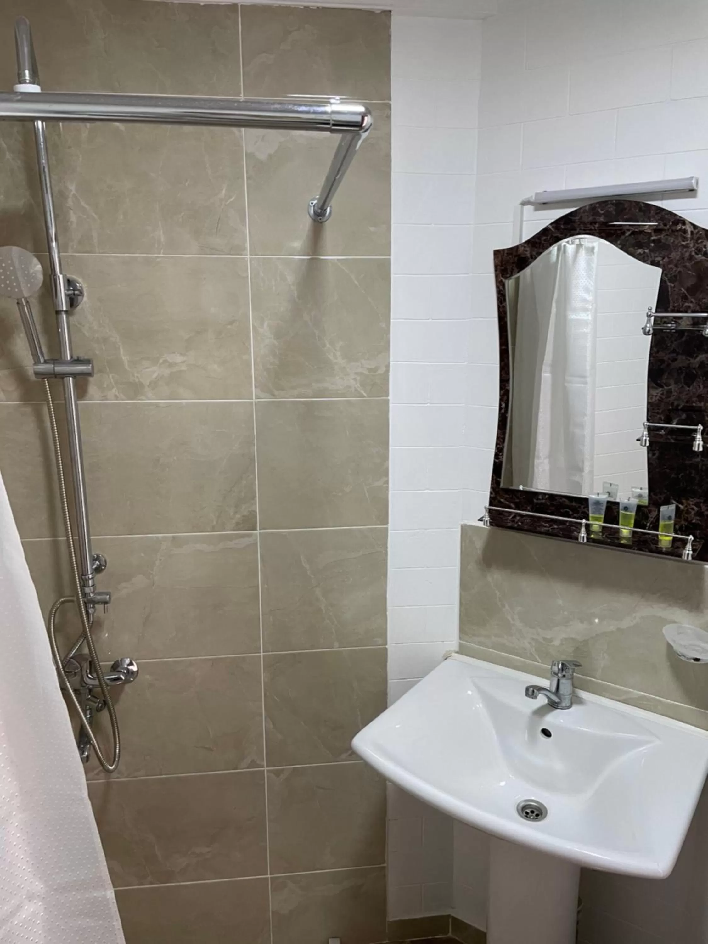 Bathroom in 1870 Hotel