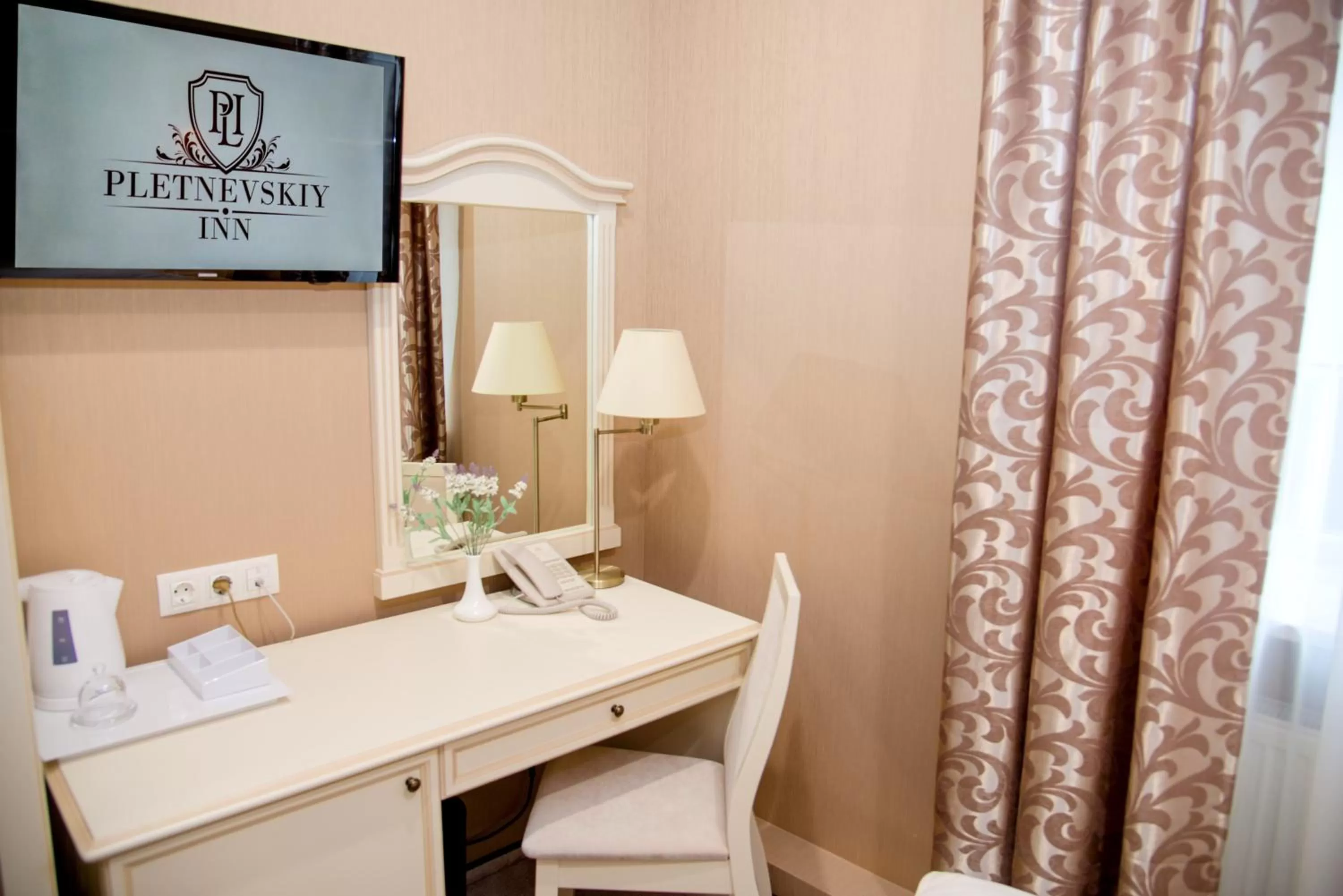 Decorative detail, Bathroom in Pletnevskiy Inn