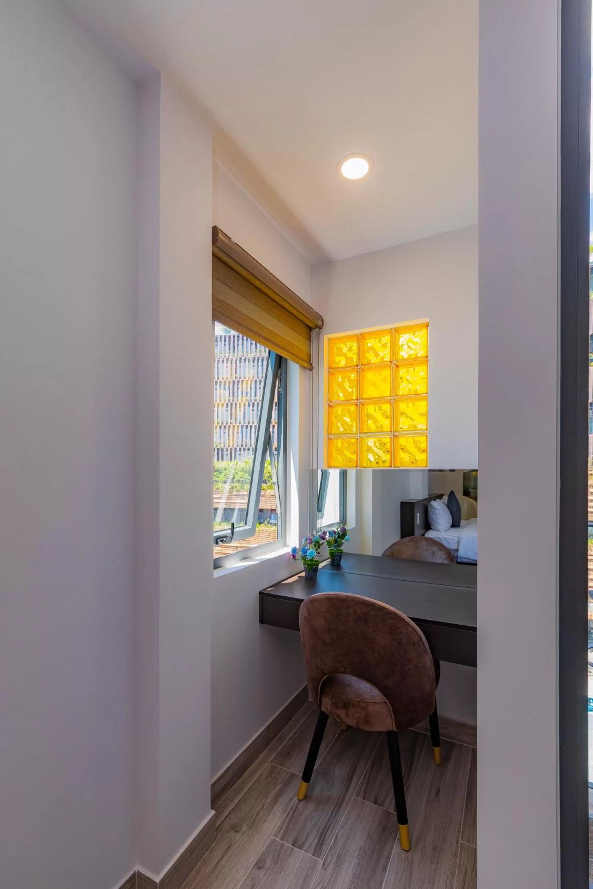 Decorative detail in Khanh Uyen 3 Hotel