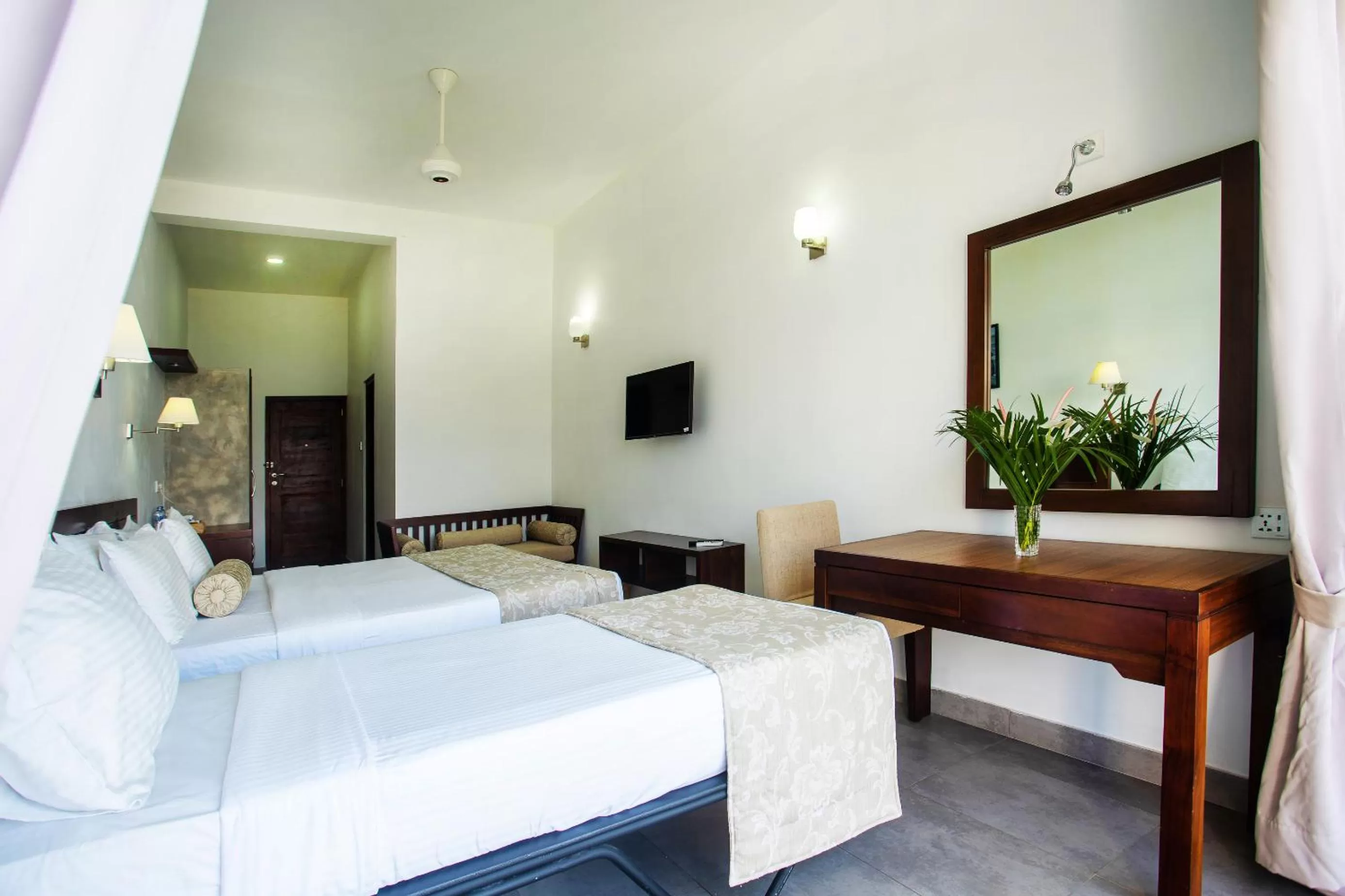 Bed in The Kandyan Villa