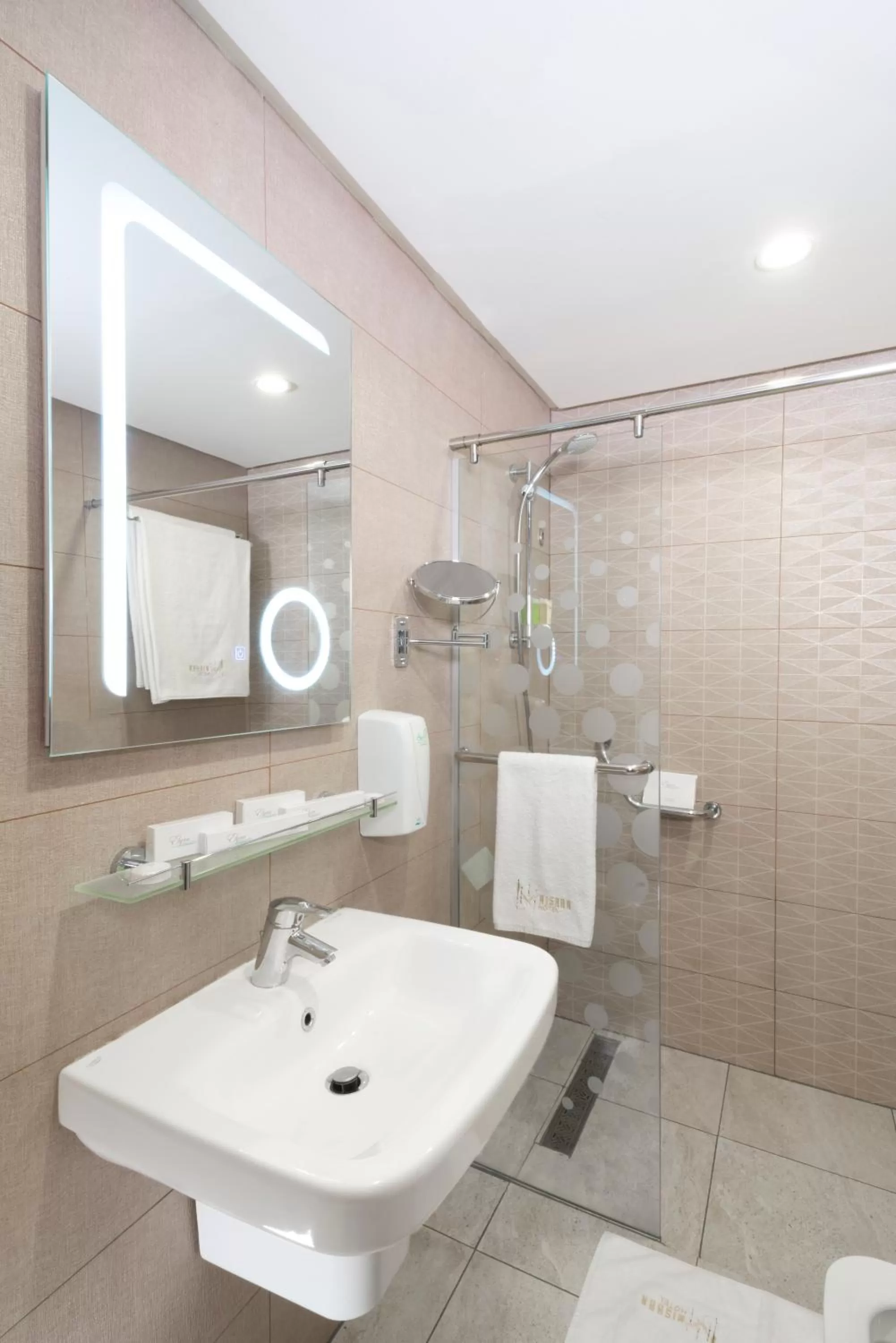 Shower in Nishan Hotel