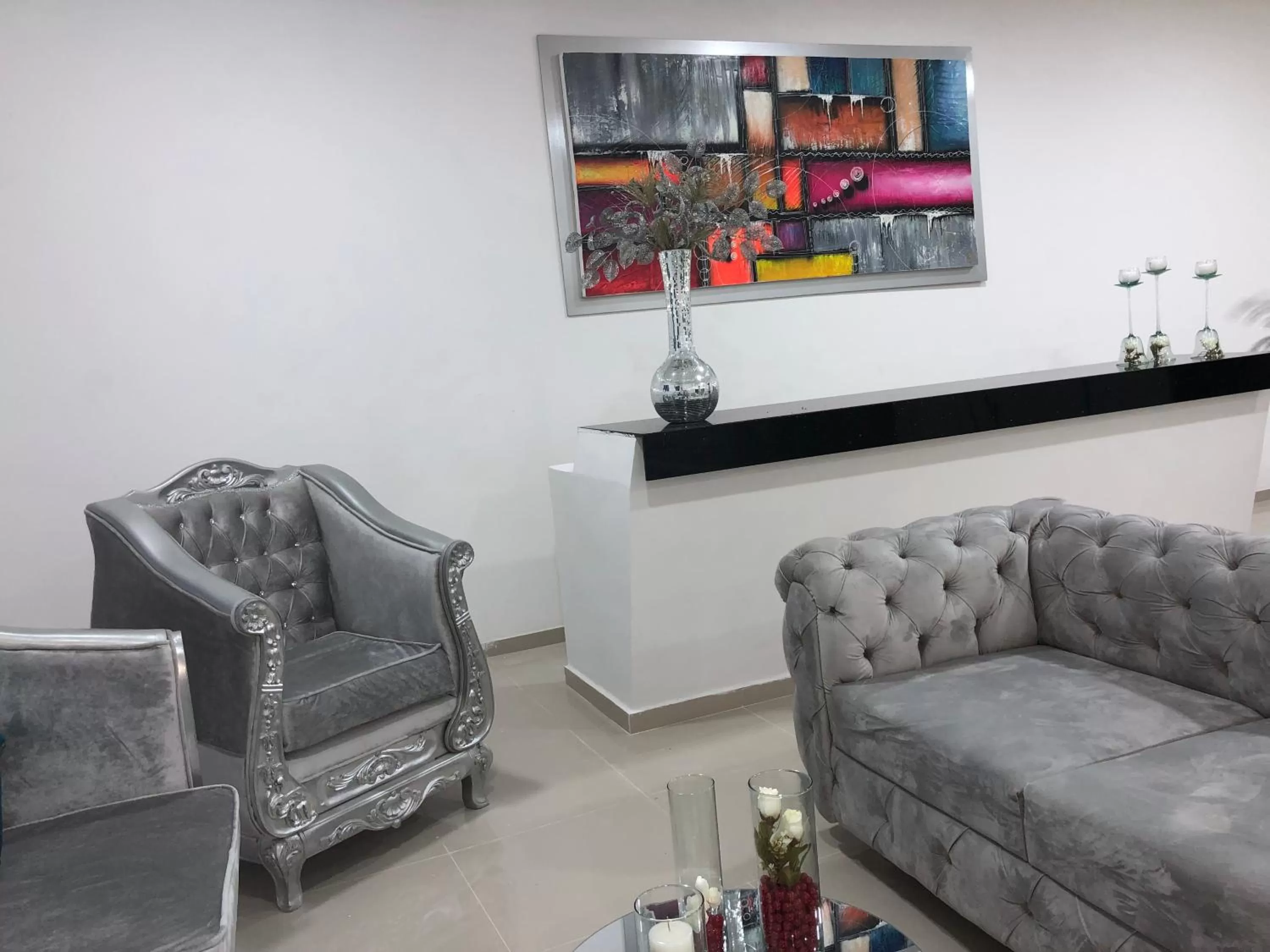 Seating Area in Hotel Platinum Barranquilla