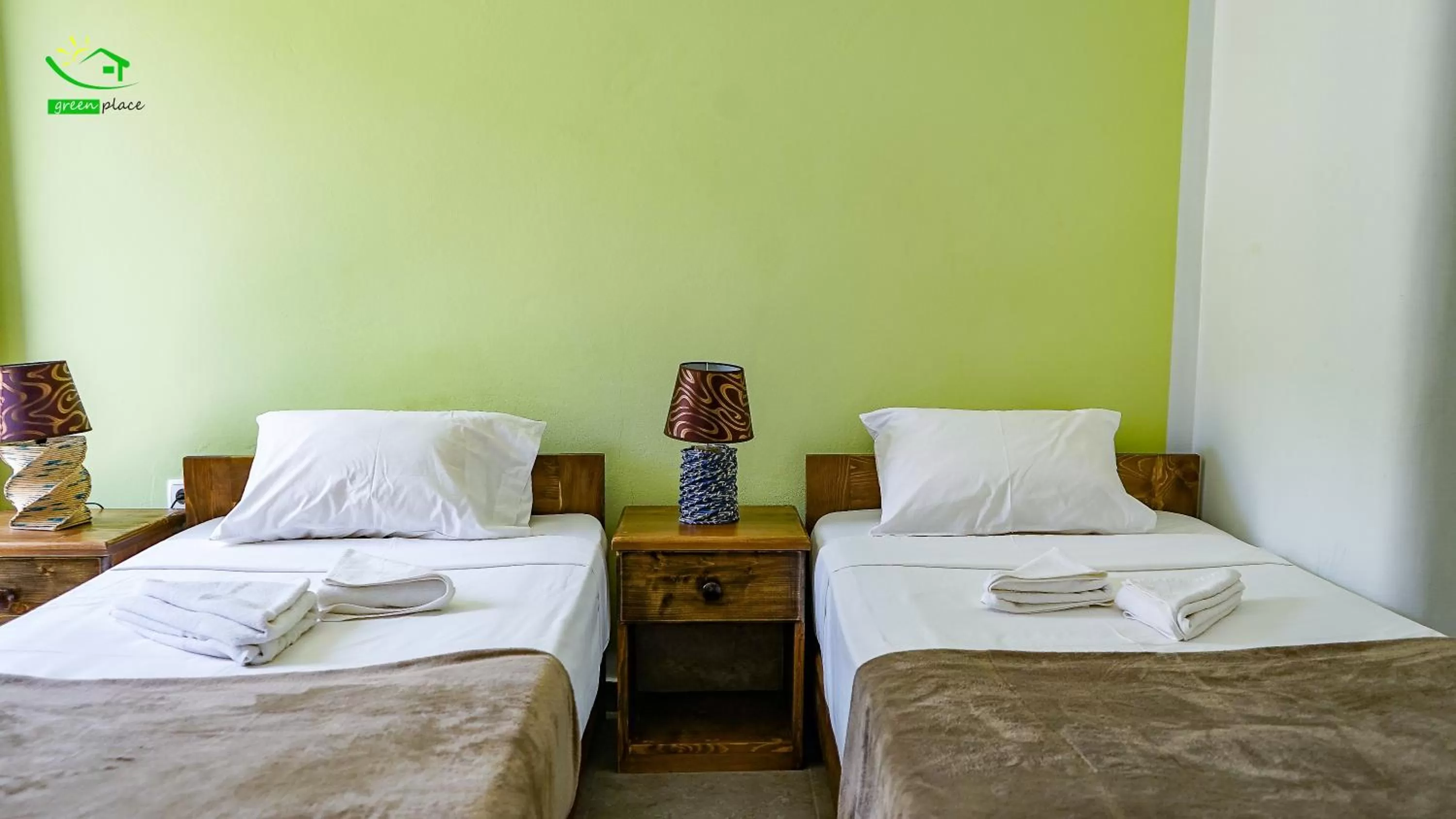 Bed in Pousada Green Place