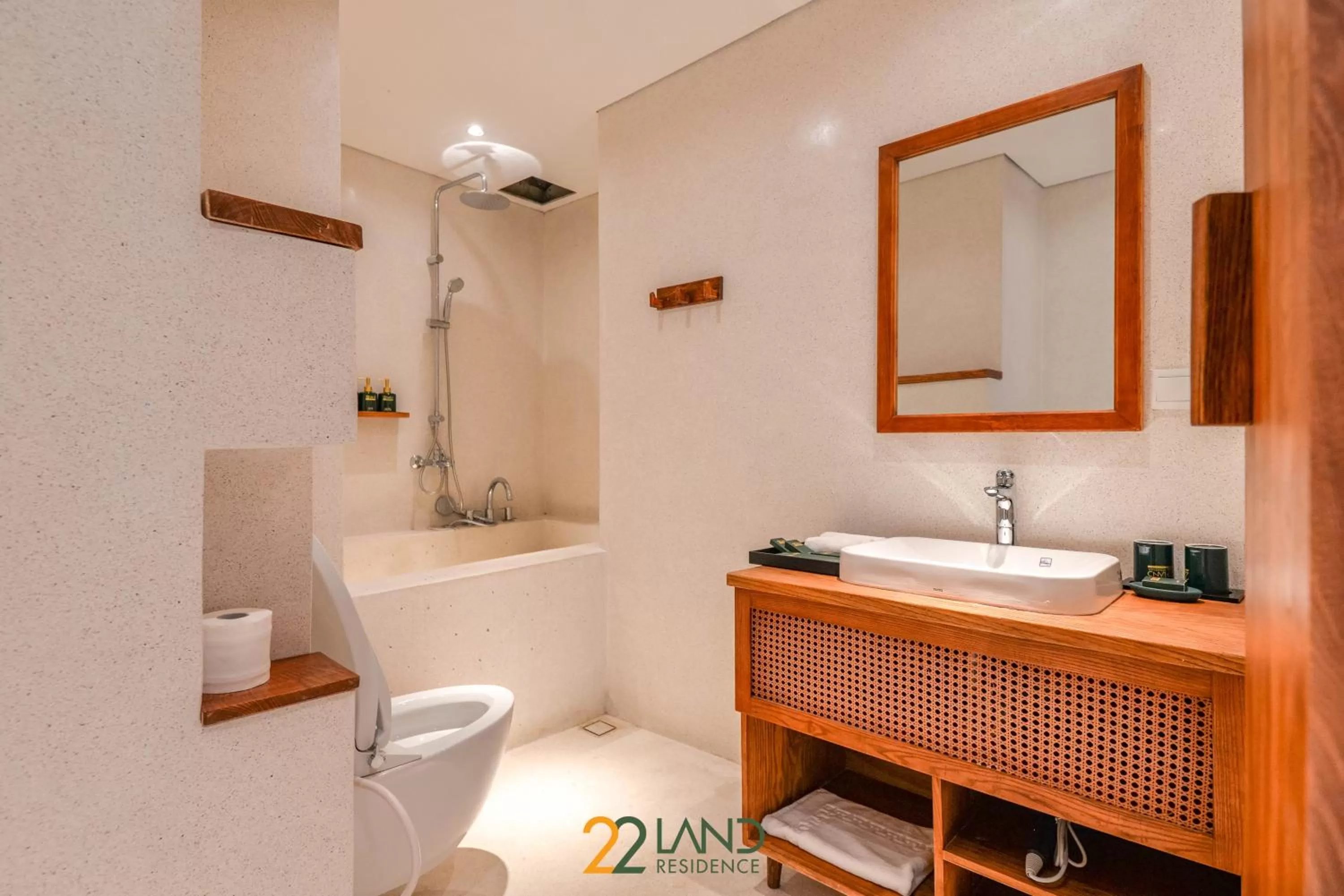 Shower in 22Land Hotel & Residence