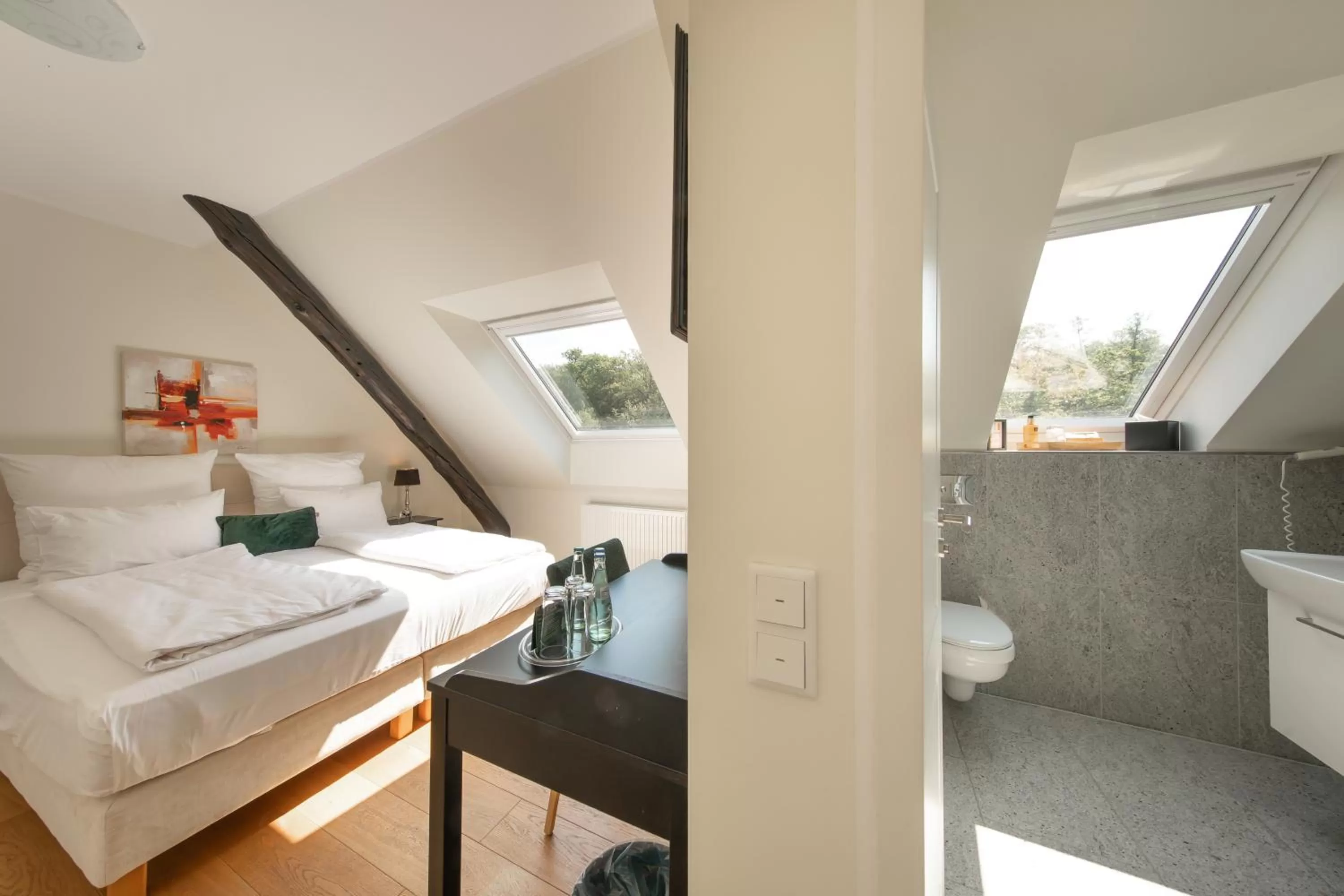 Property building, Bed in Die LÜ - Lüttelforster Mühle