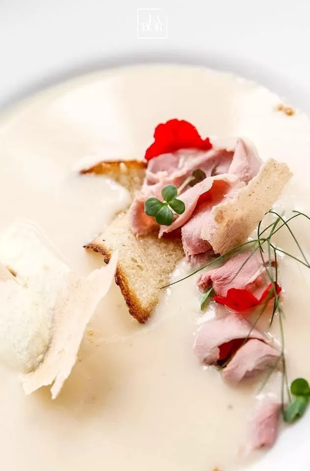 Food close-up in LaBor Kvártély