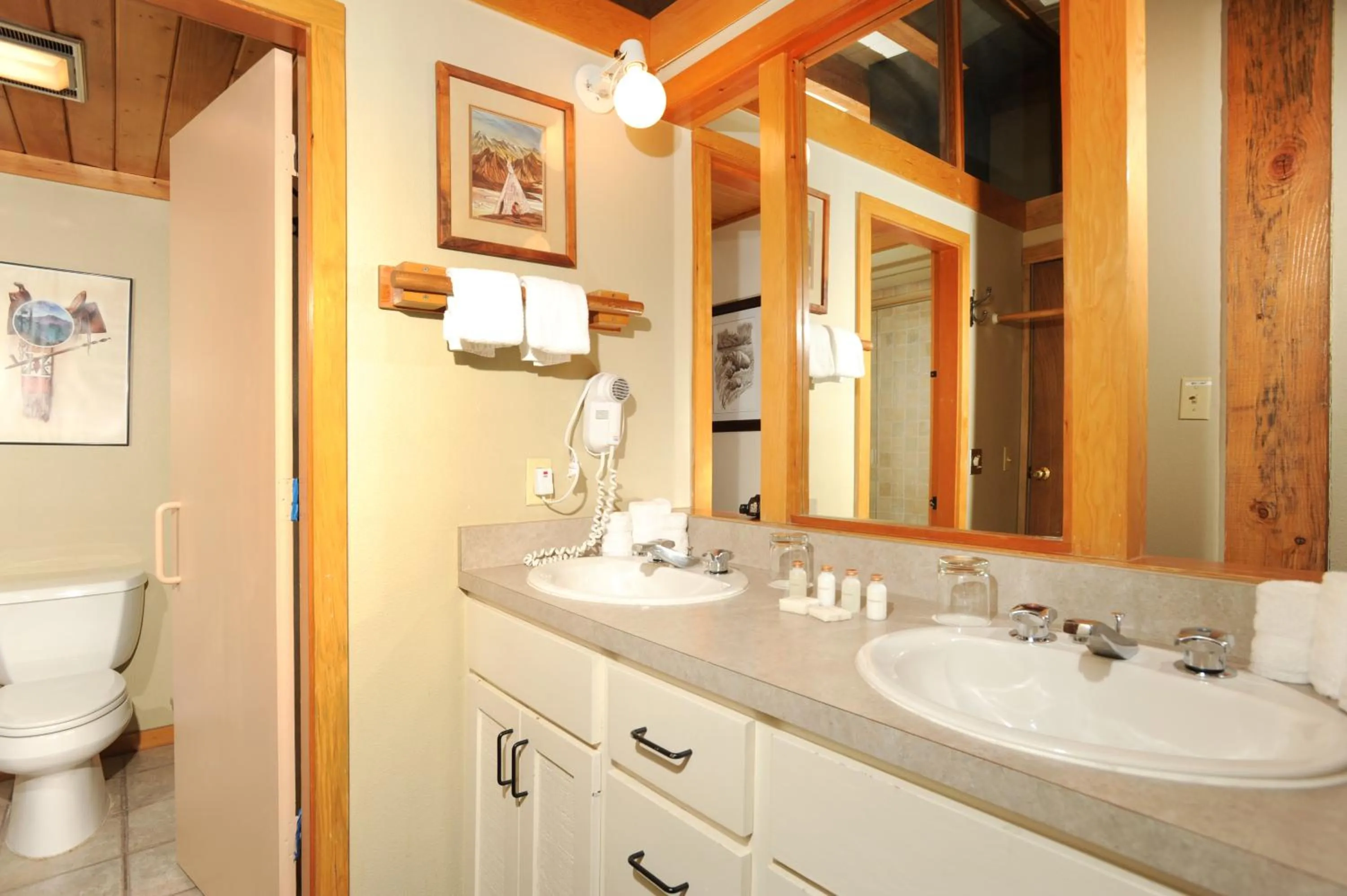 Toilet in Evergreen Condominiums by Vail Resorts