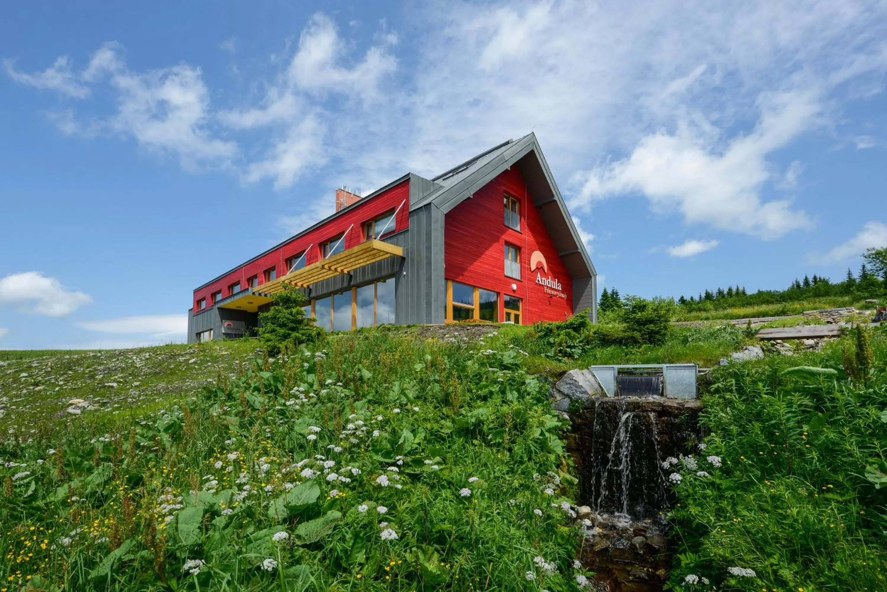 Facade/entrance in Penzion Andula Friesovy boudy