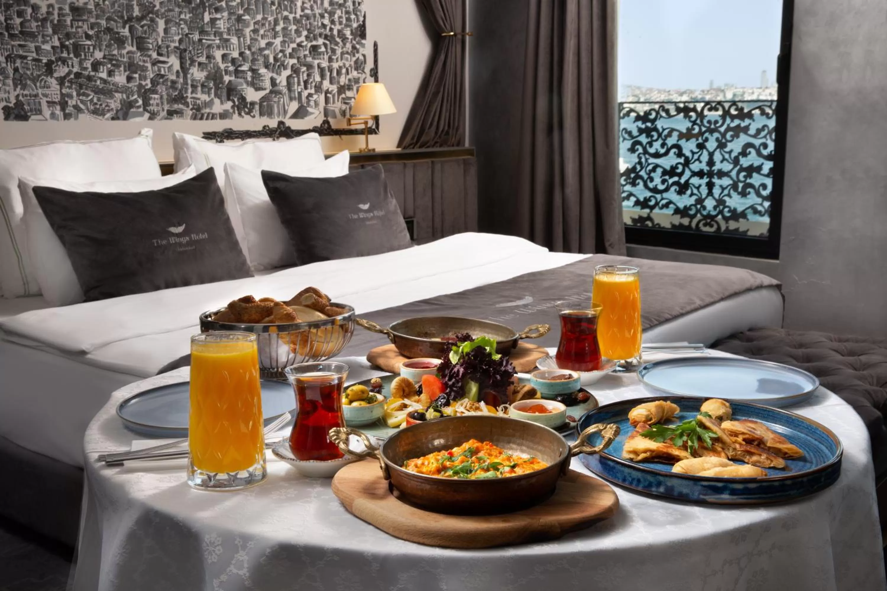 Photo of the whole room in The Wings Hotel Istanbul