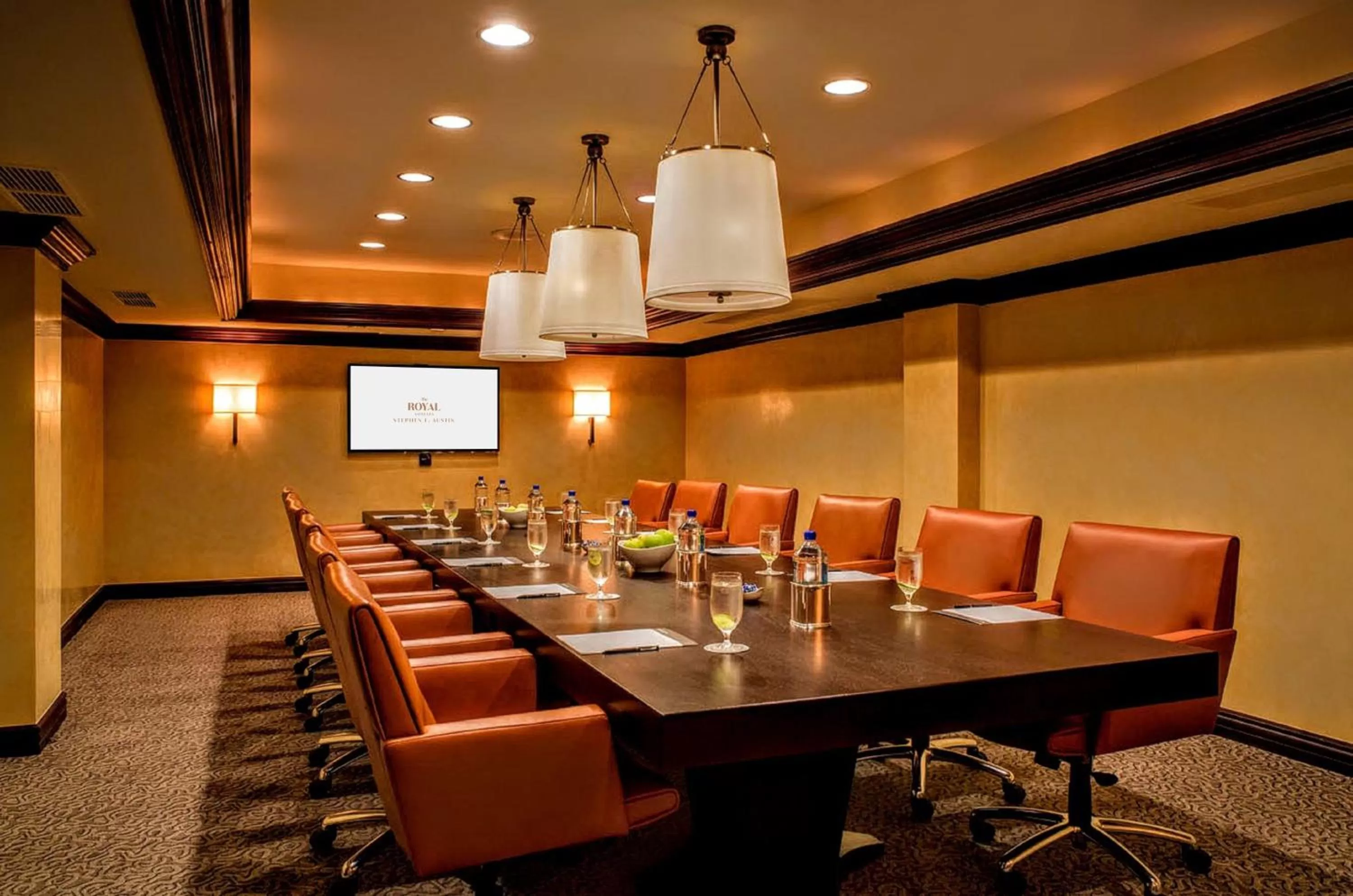 Meeting/conference room in The Stephen F Austin Royal Sonesta Hotel