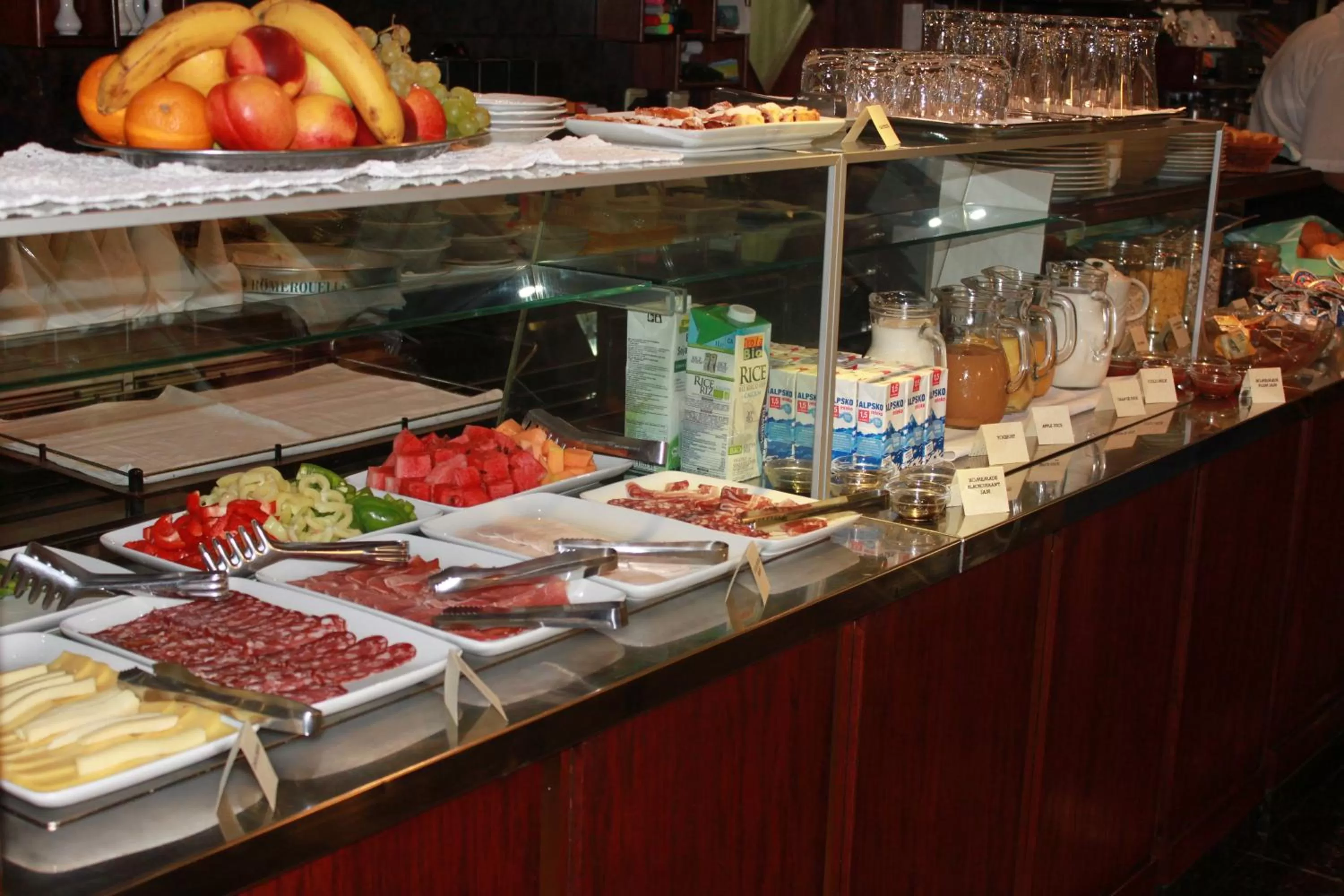 Food and drinks in Hotel Florjančkov Hram