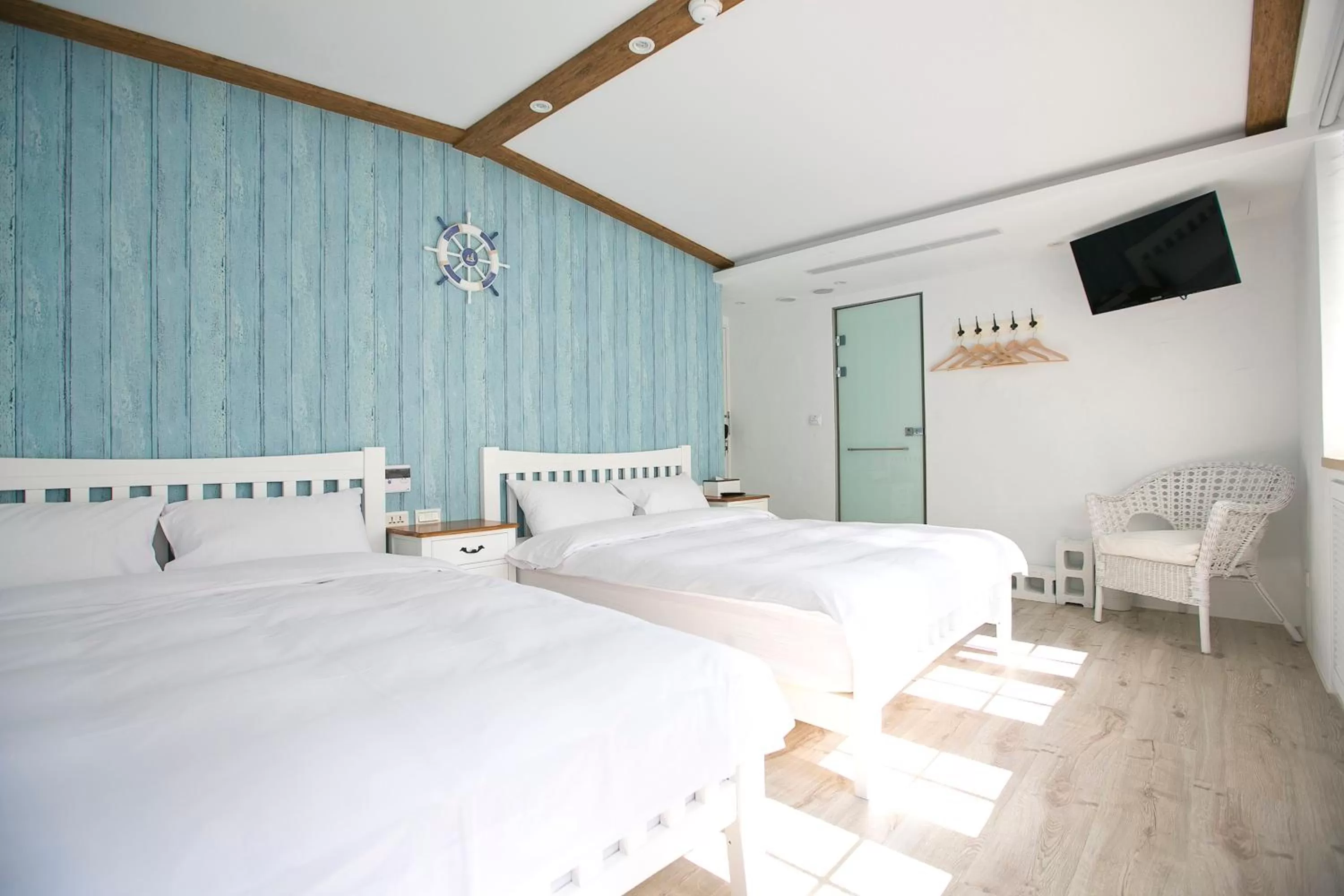 Decorative detail, Bed in York Hotel