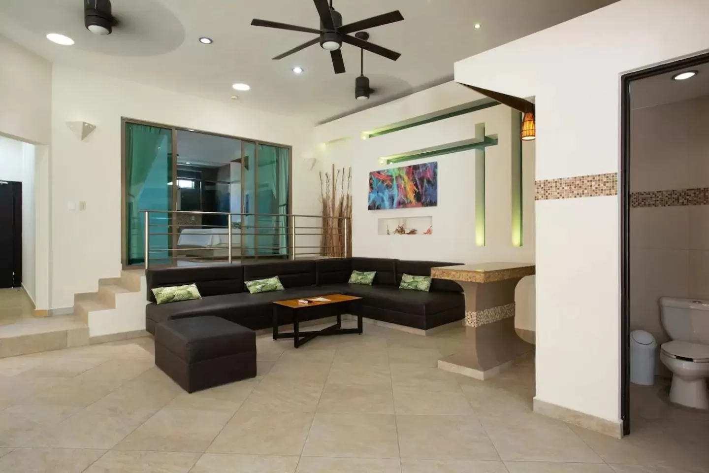 Living room in Casa Kaoba Hotel & Suites