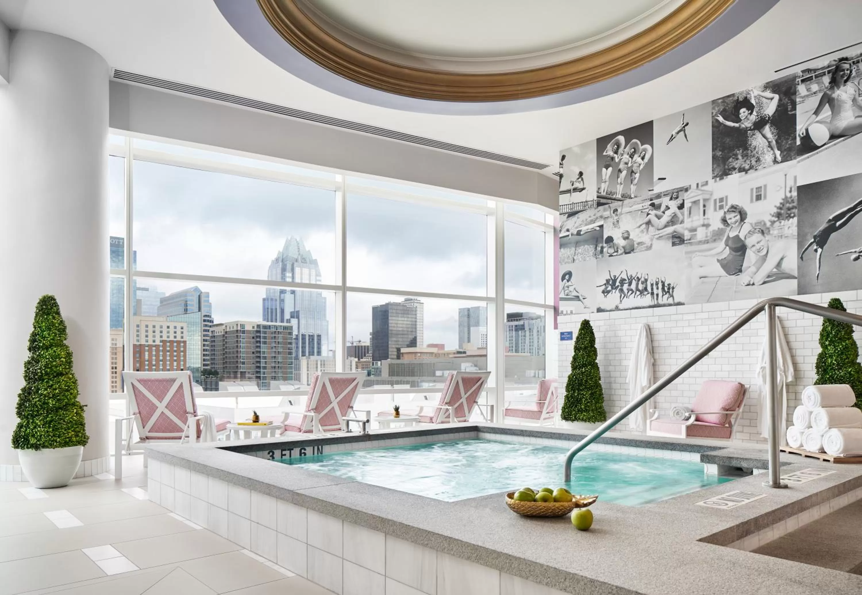 Solarium in Fairmont Austin Gold Experience