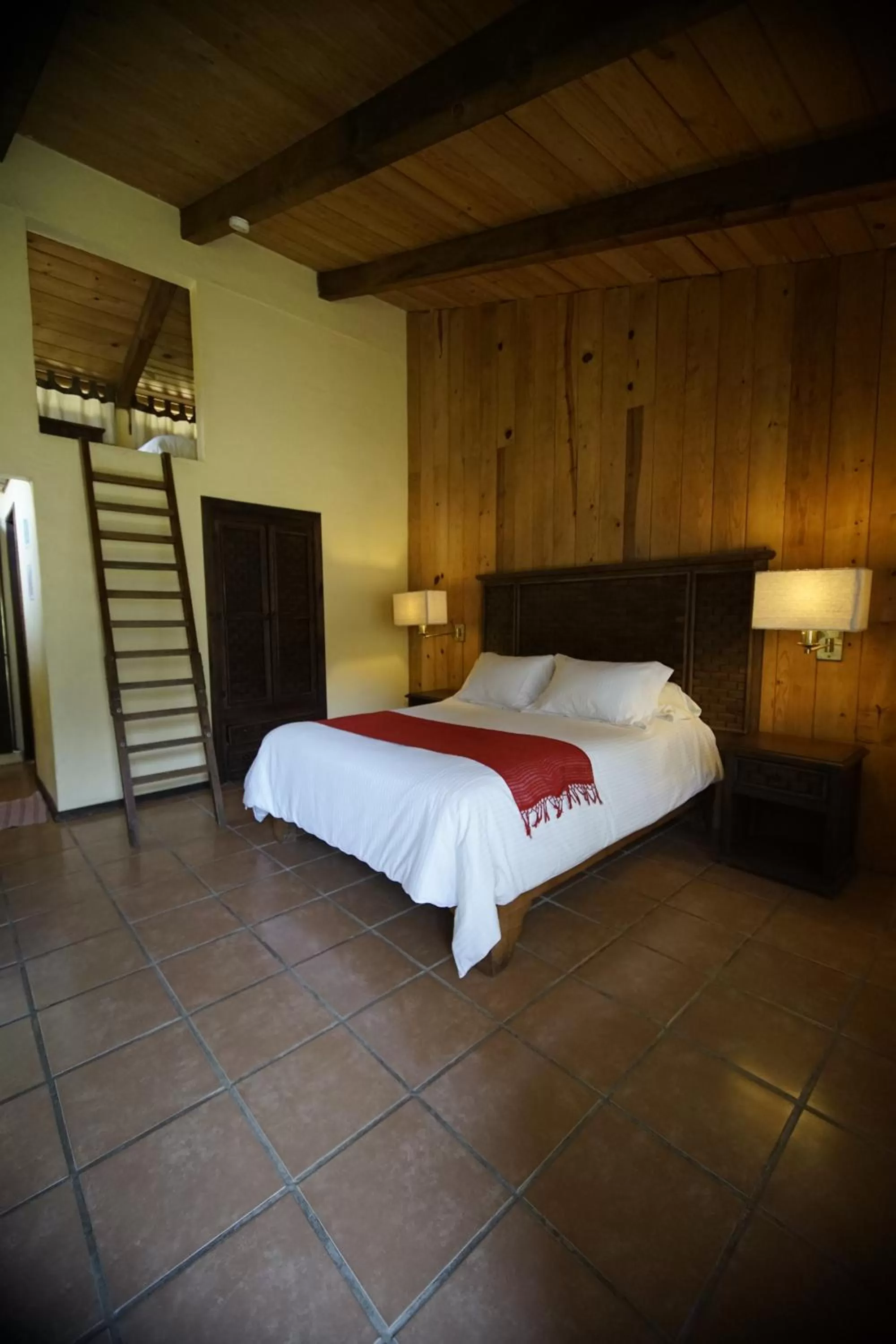 Bed in Cabañas La Cascada