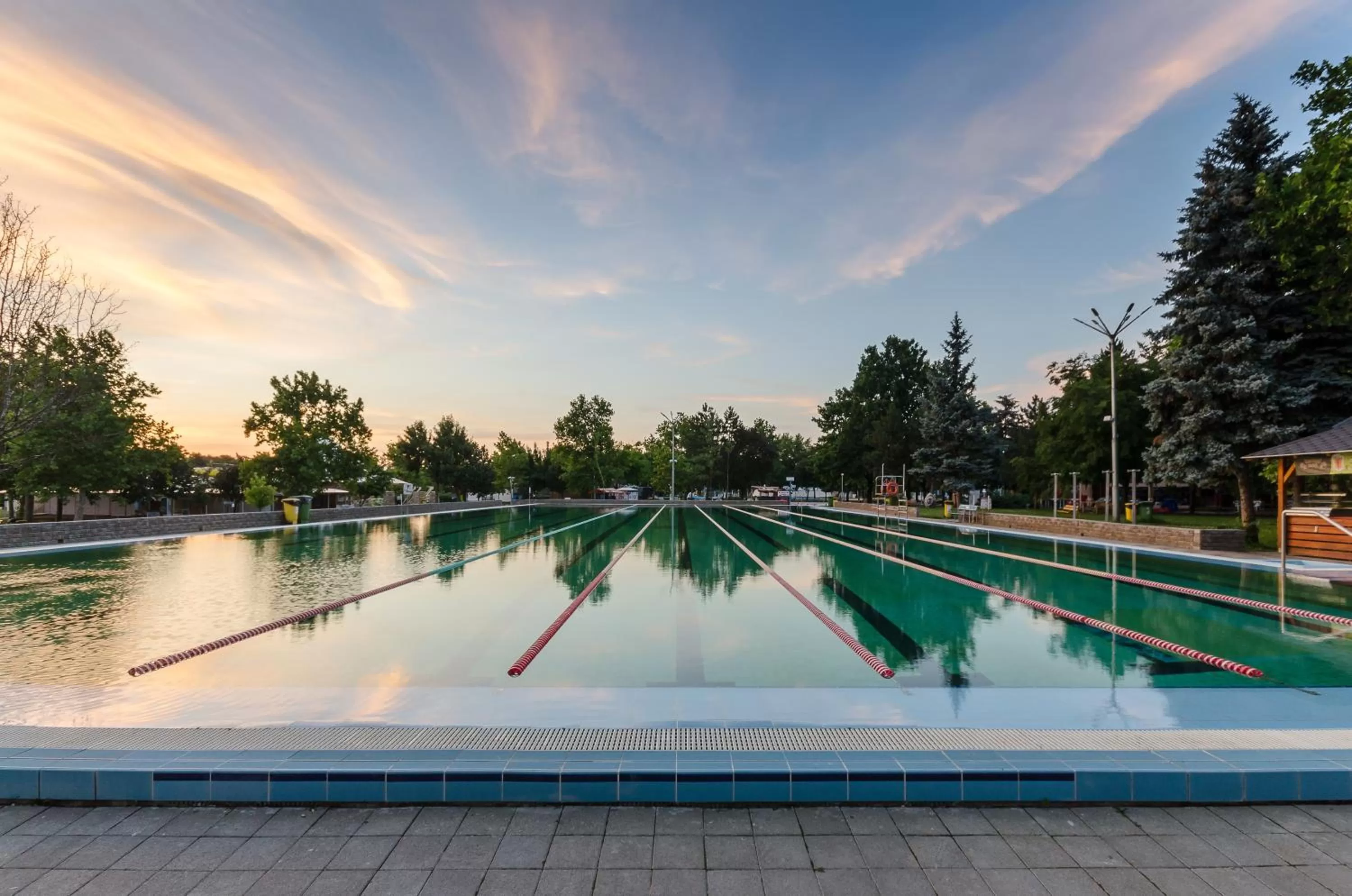 Swimming pool in Hunguest Hotel Aqua Sol