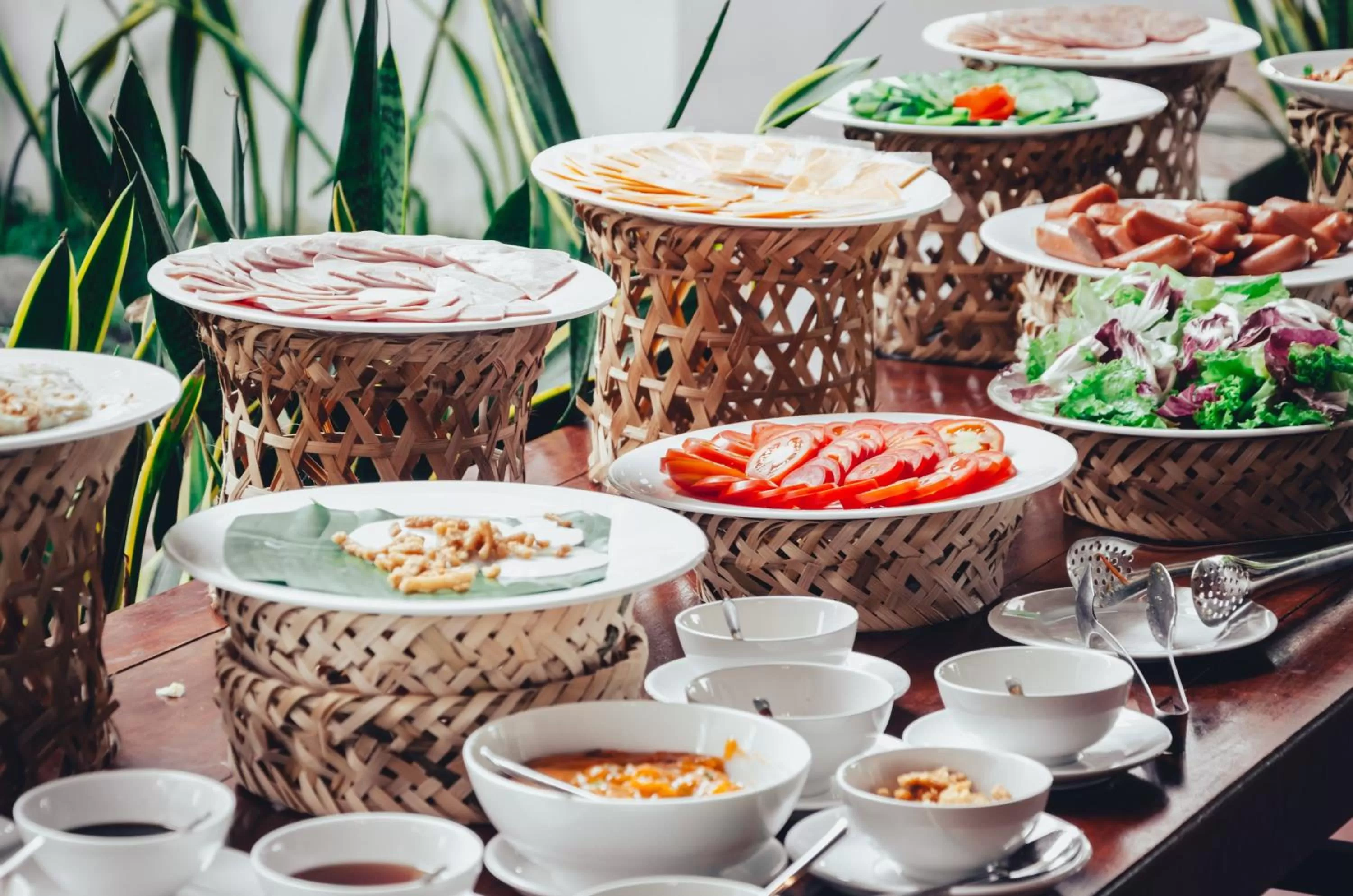 Restaurant/places to eat in Riverside Bamboo Resort Hoi An