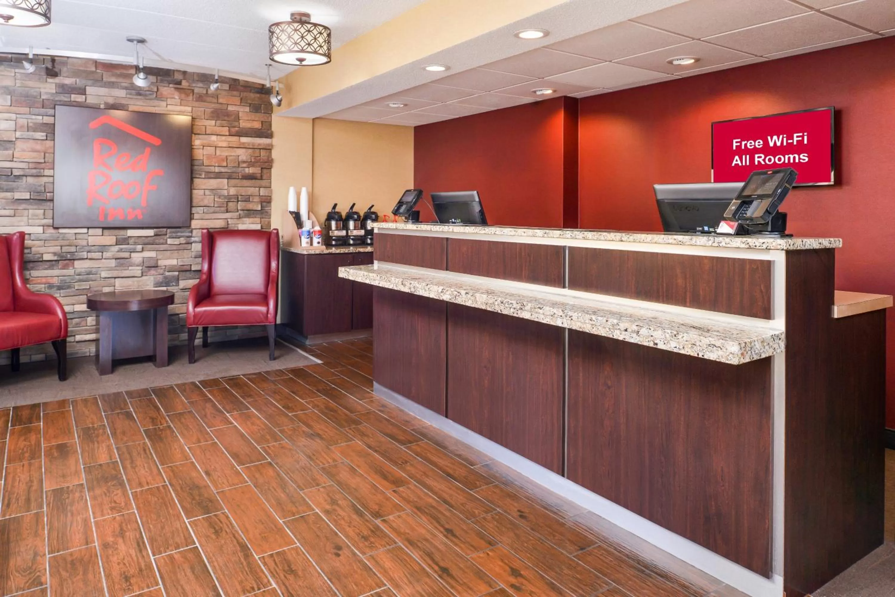 Lobby or reception in Red Roof Inn Merrillville