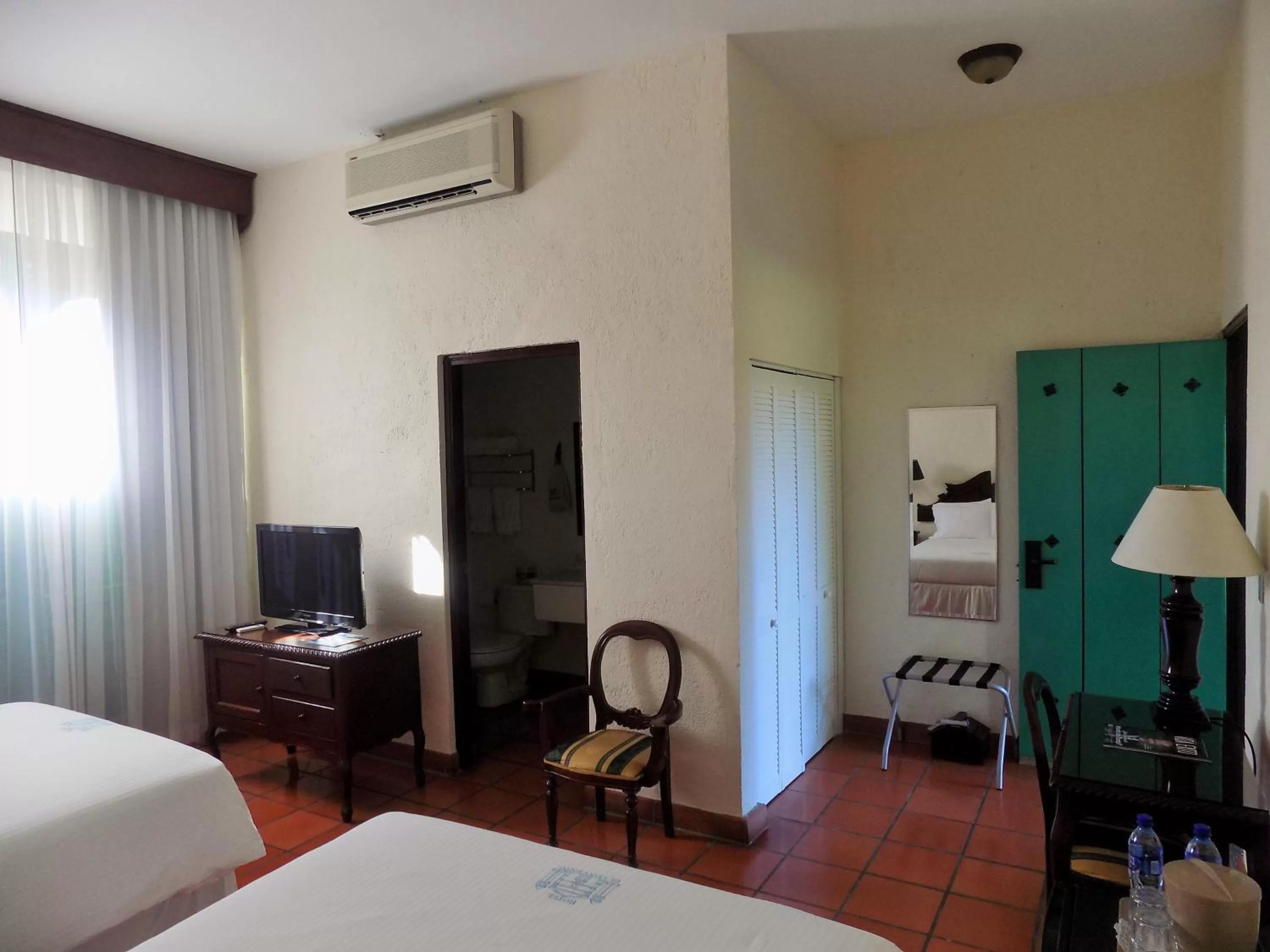 Photo of the whole room, TV/Entertainment Center in Hotel El Convento Leon Nicaragua