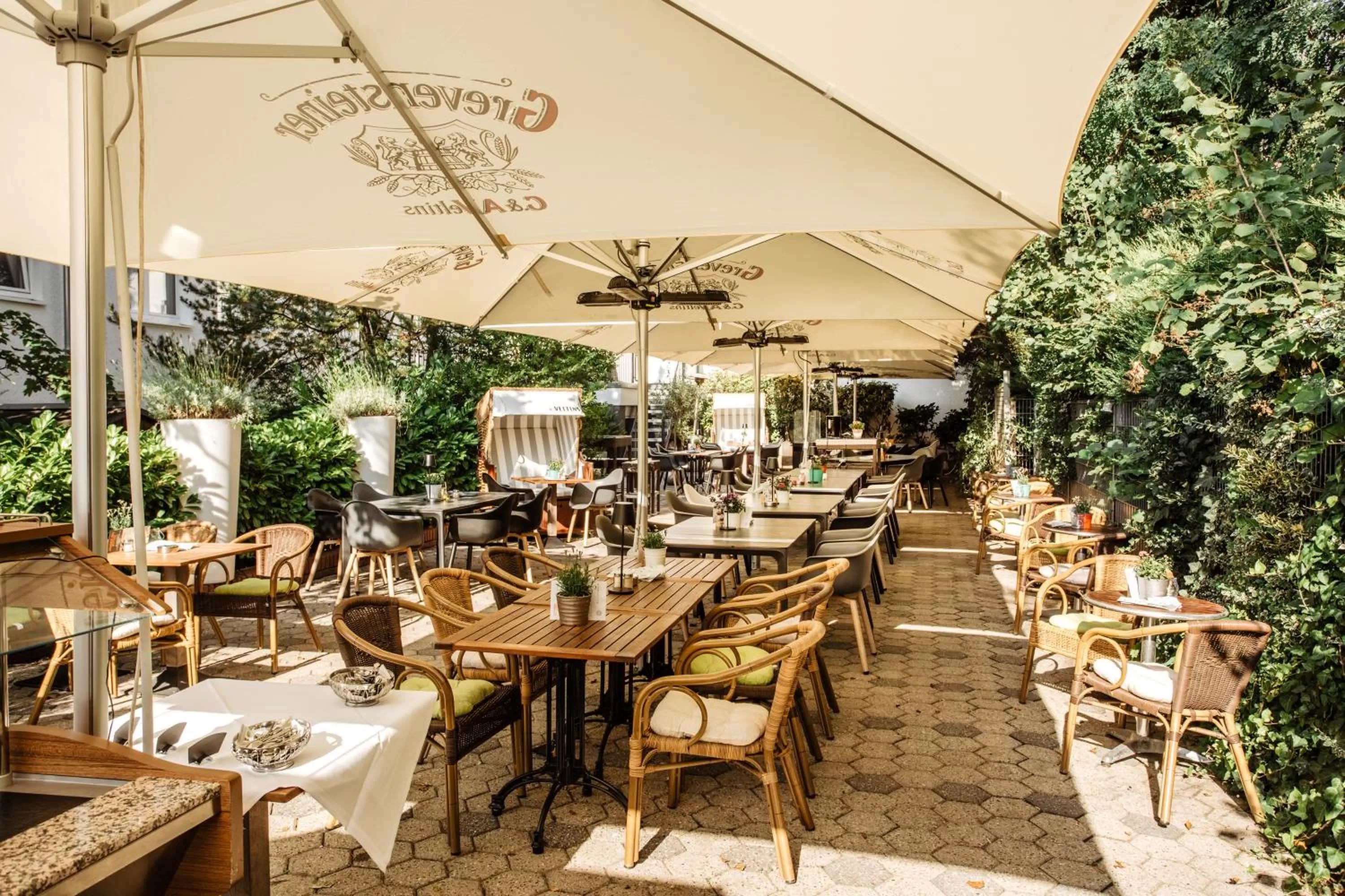 Patio in Hotel Westerkamp