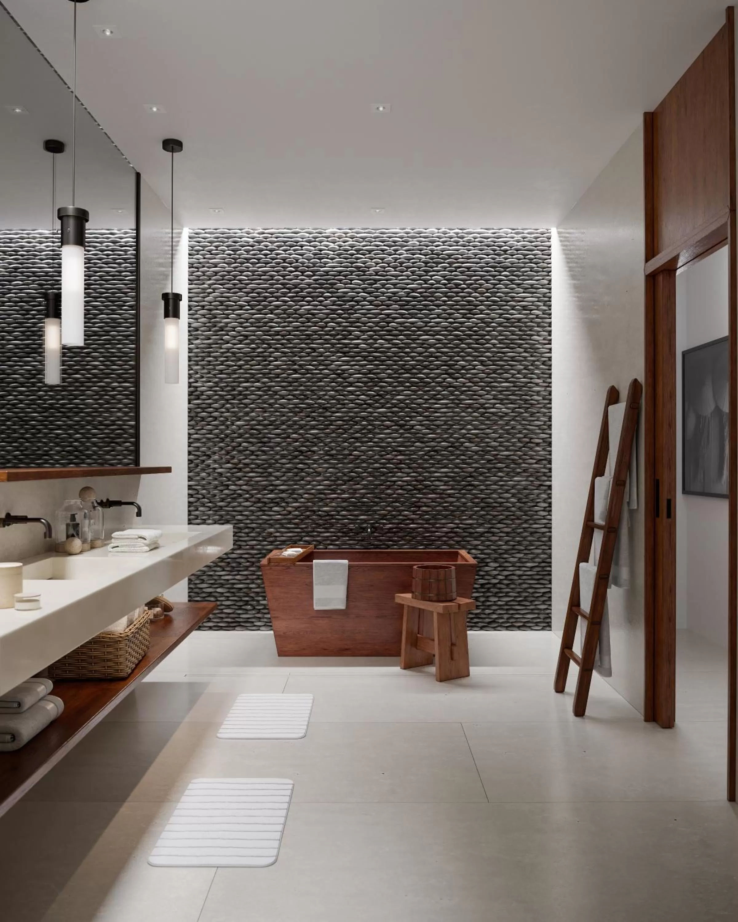 Bathroom in Nobu Hotel Los Cabos