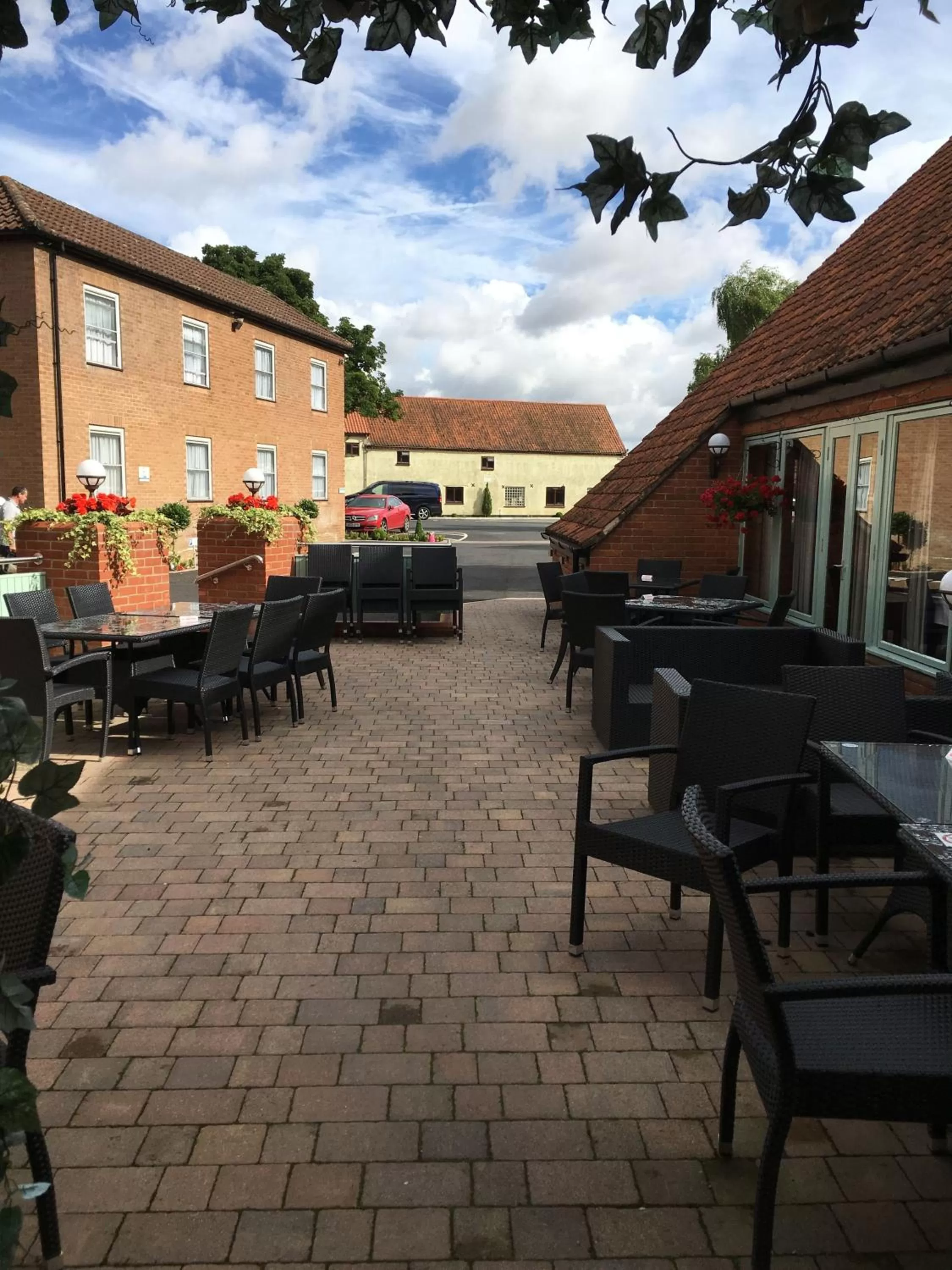 Patio in Best Western The George Hotel, Swaffham