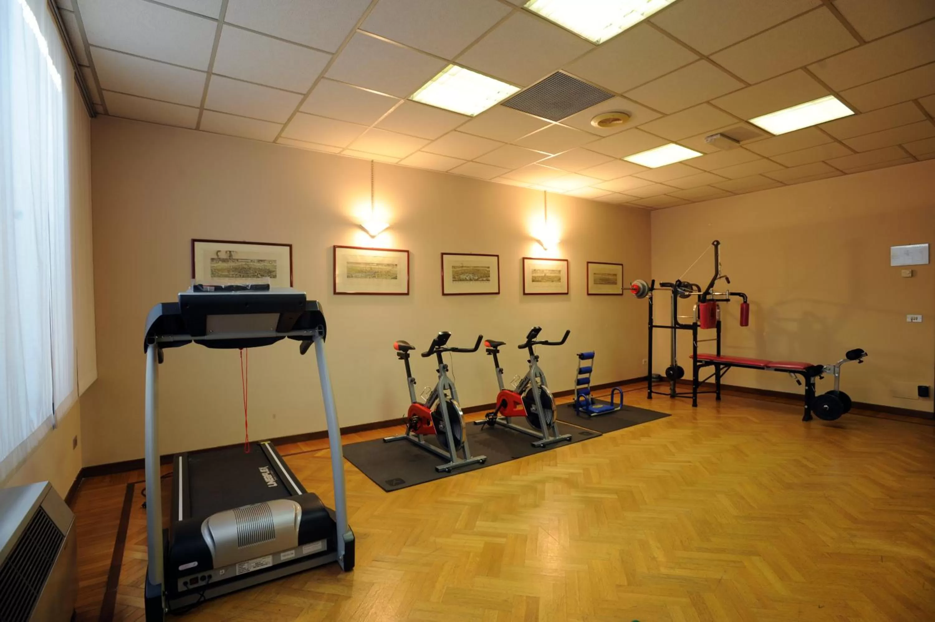 Fitness centre/facilities in Hotel Continental Brescia