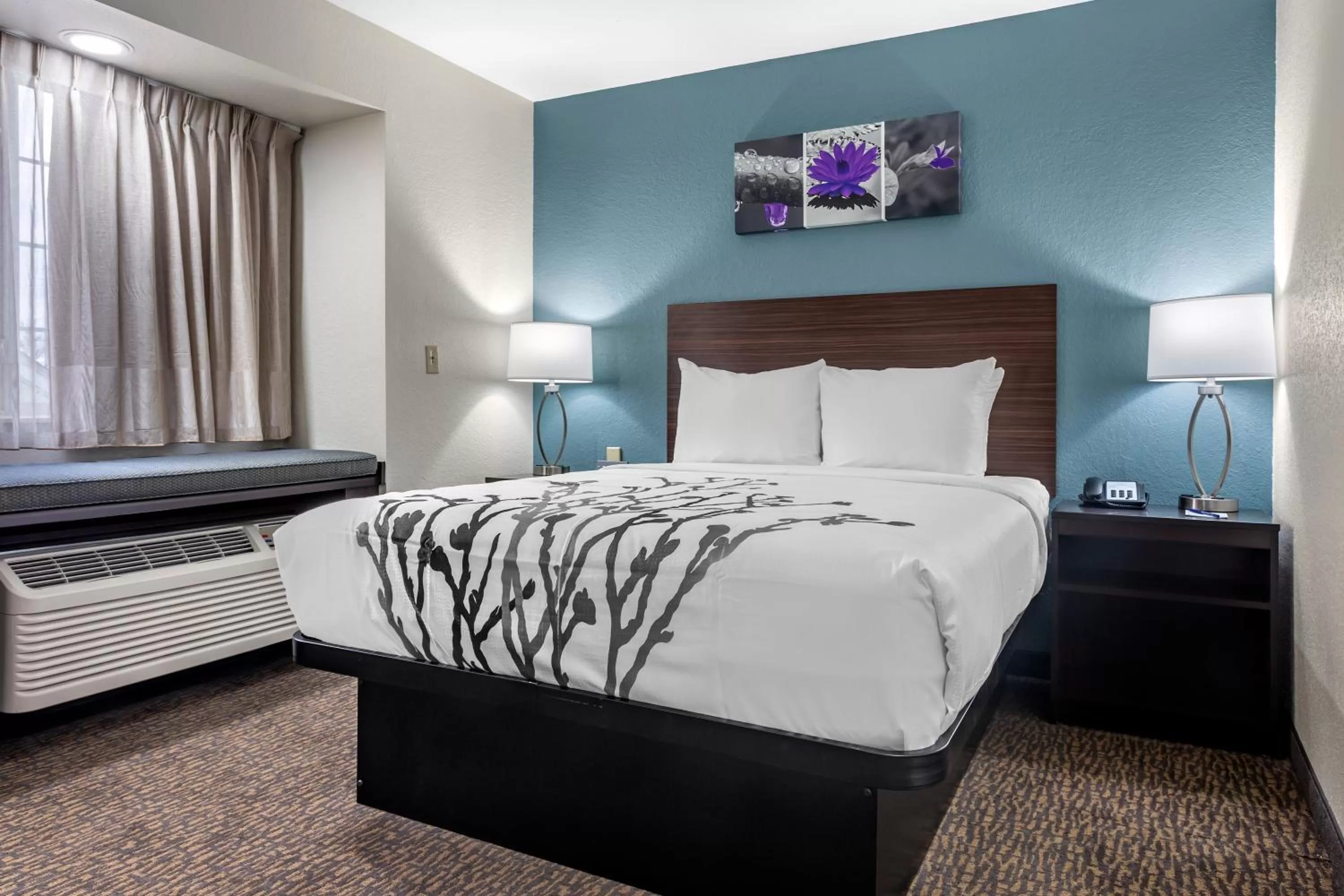 Bed in Sleep Inn St Robert-Fort Leonard Wood