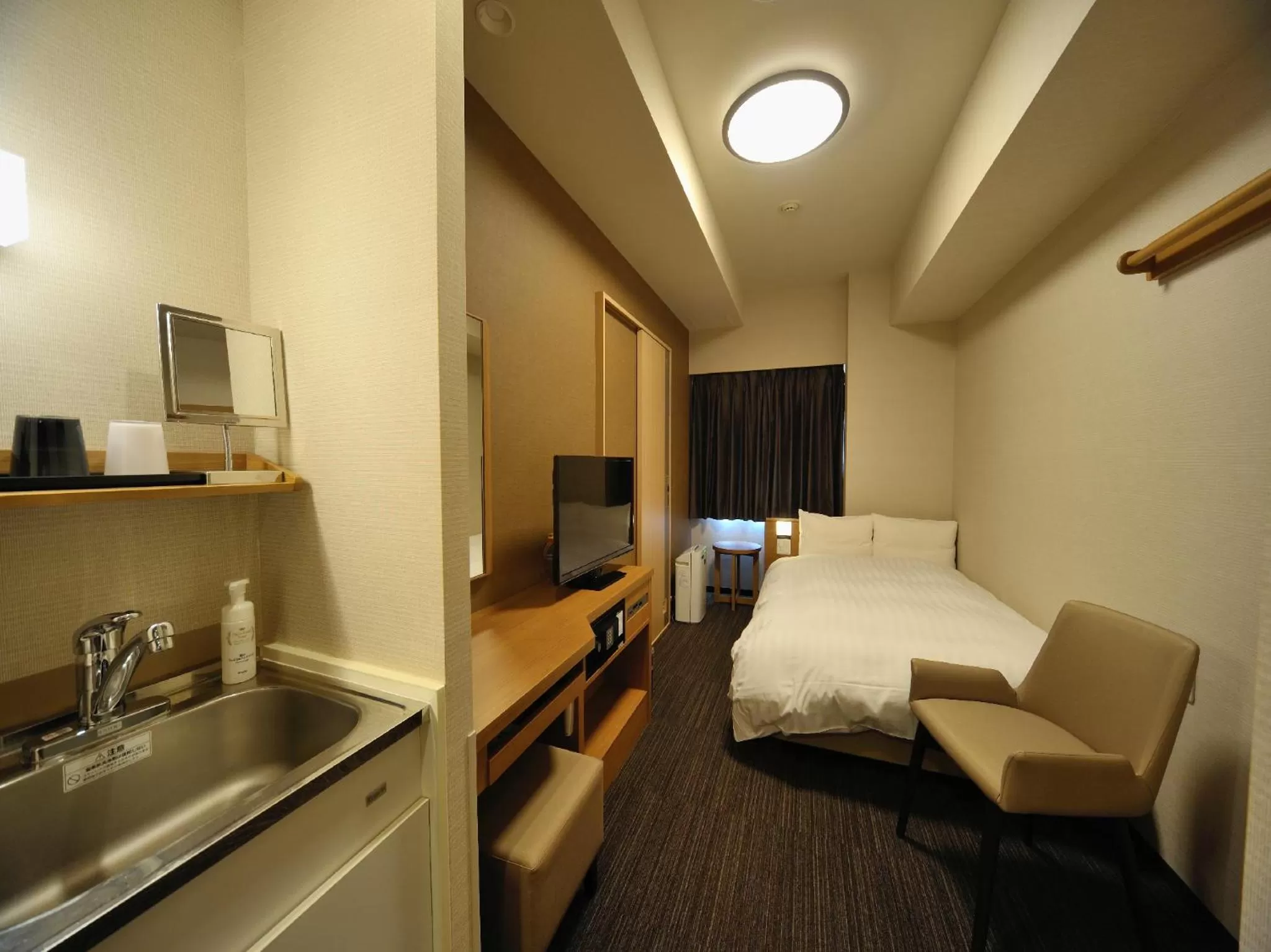 Bed in Dormy Inn Akihabara