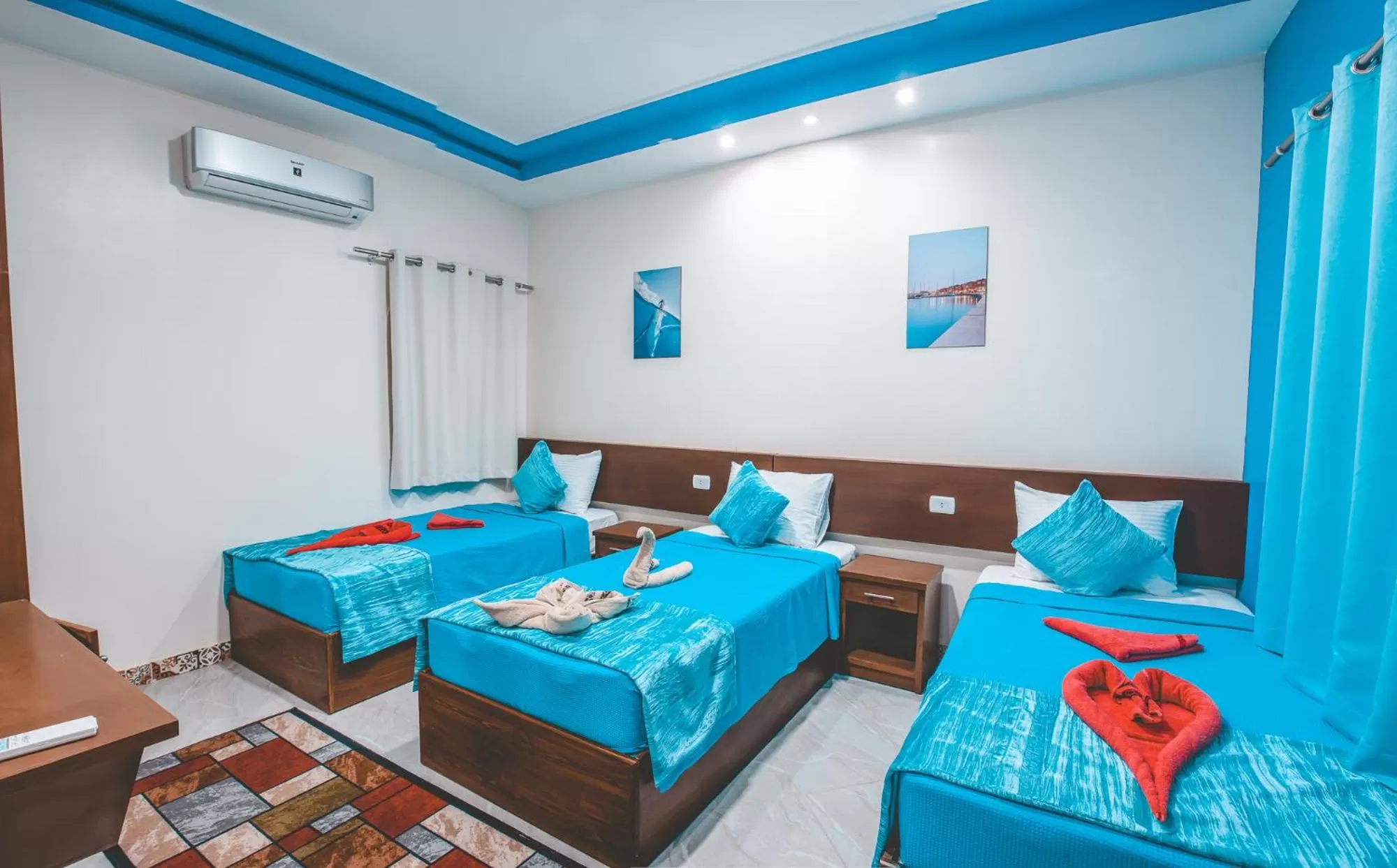 Bed in Seaview Panorama Hotel