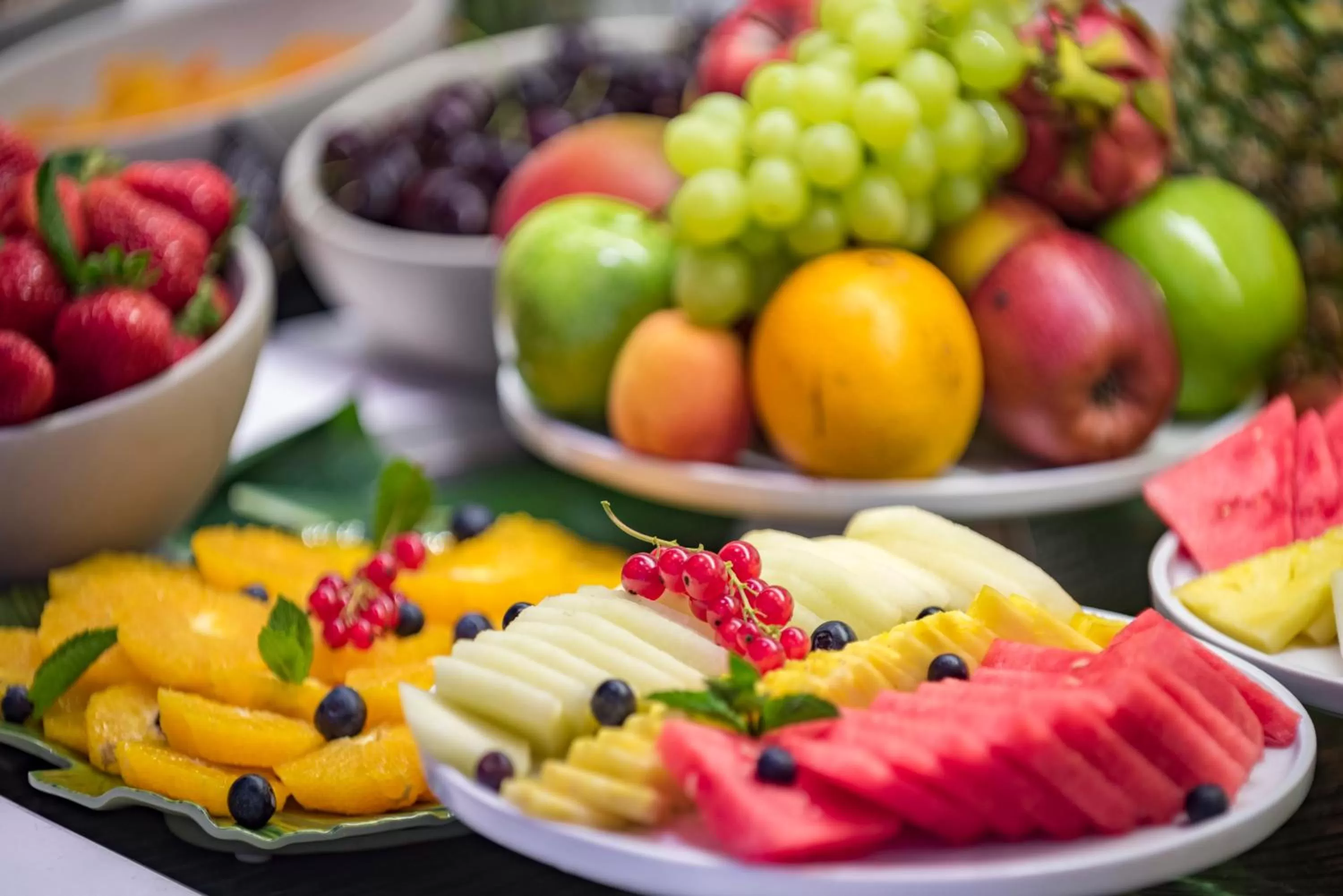 Buffet breakfast in Hotel SERHS Rivoli Rambla