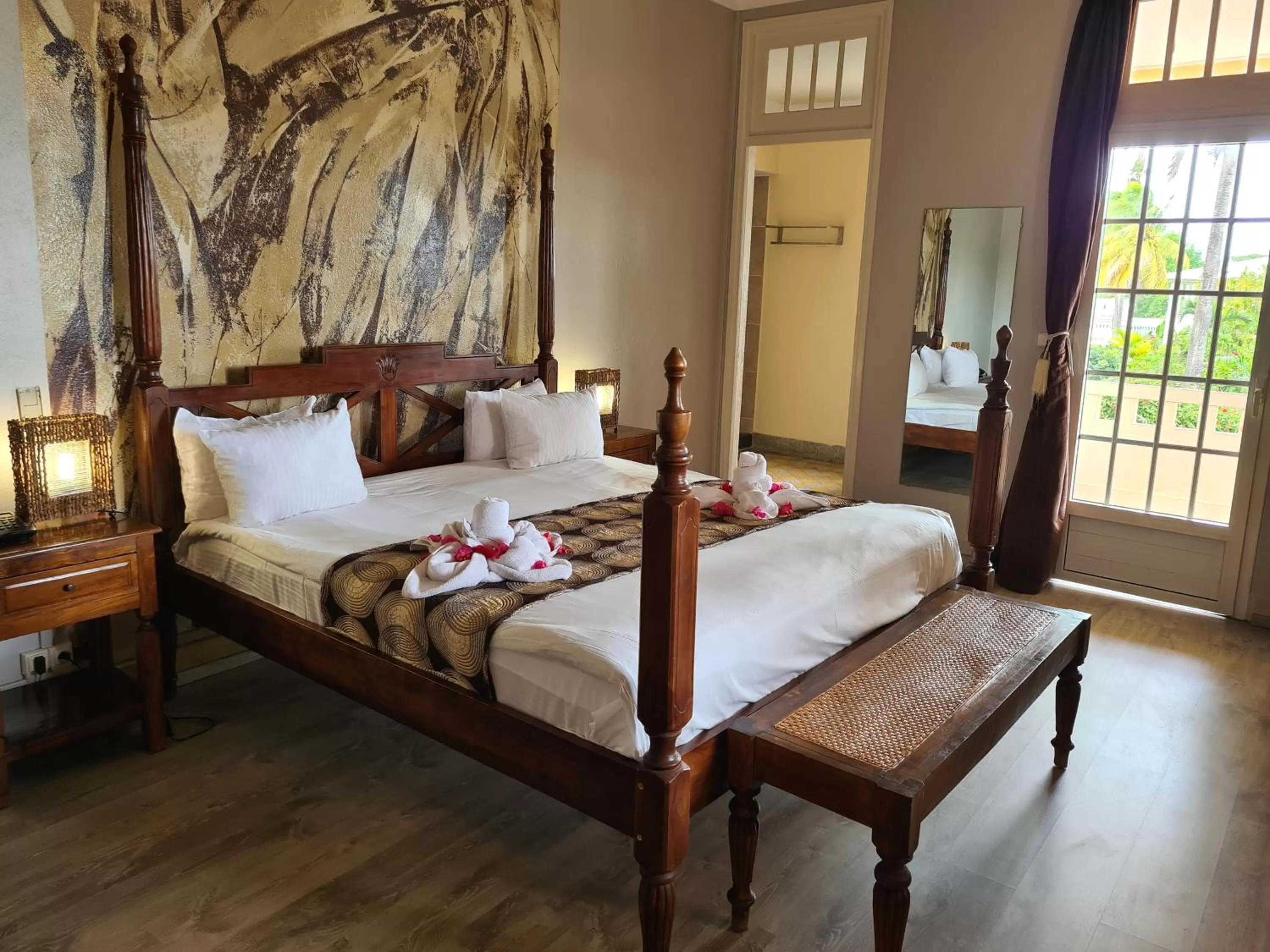 Bed in Habitation du Comté