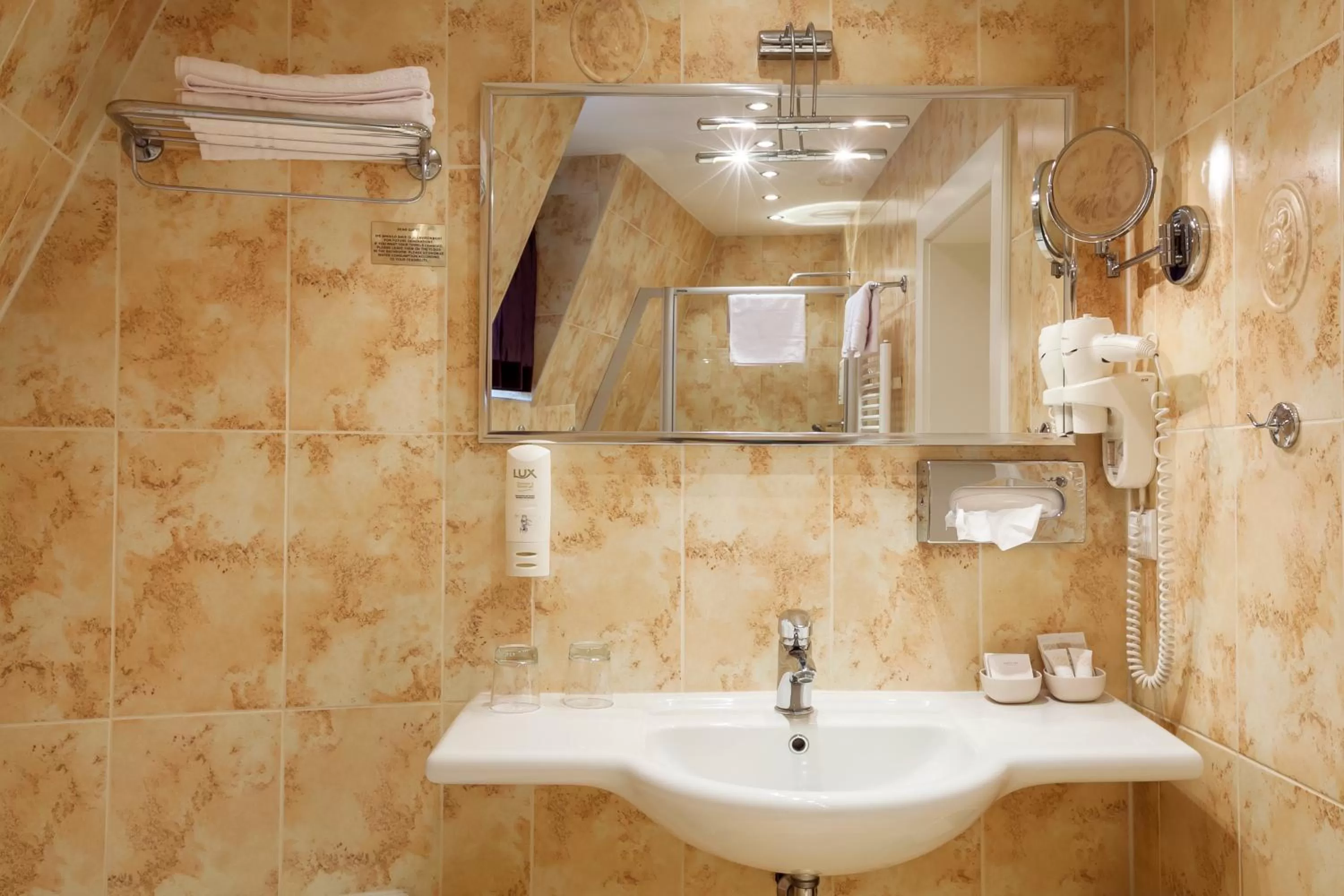 Shower in Tyn Yard Residence