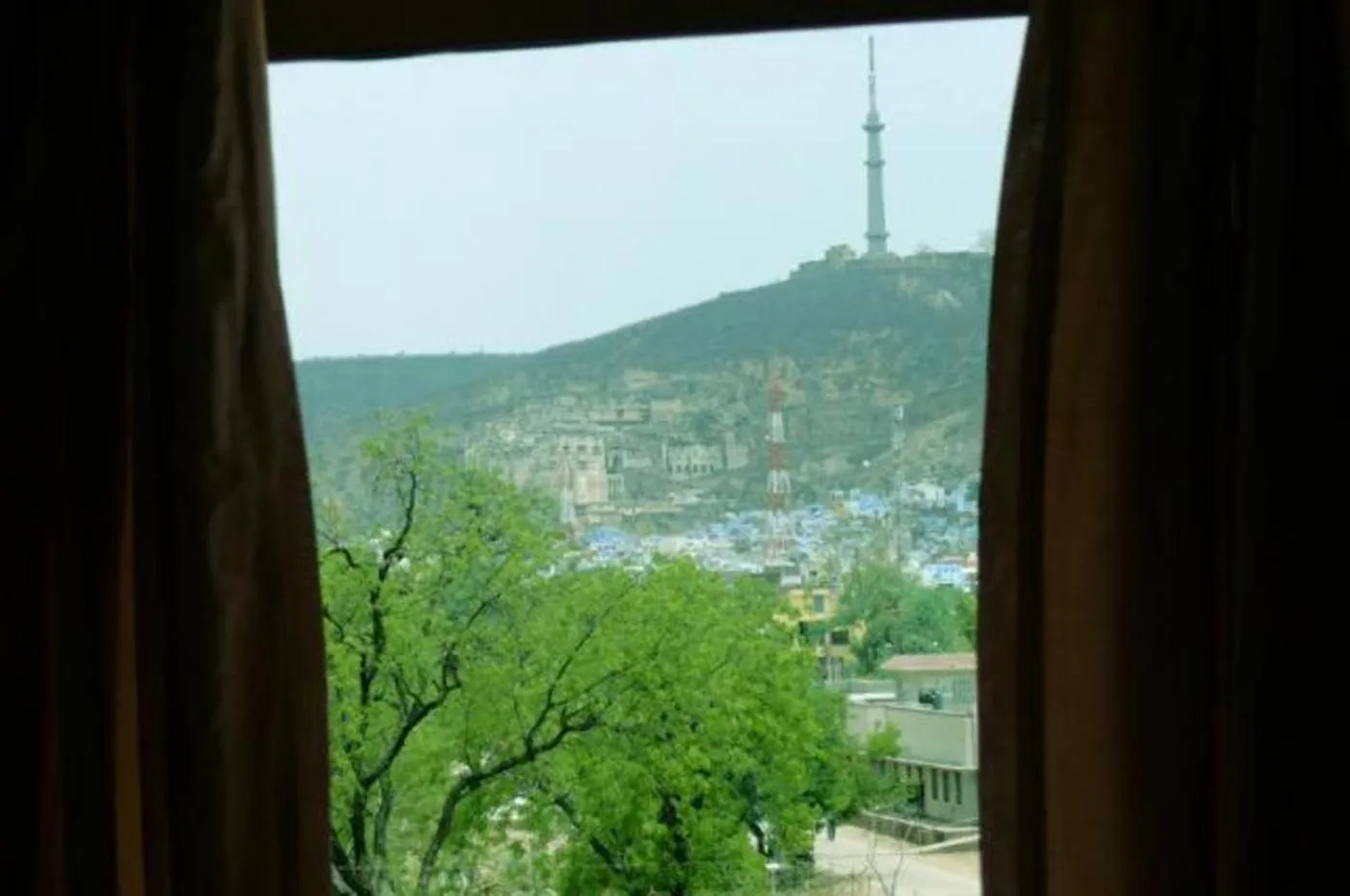 Natural landscape in The Hadoti Palace, Bundi