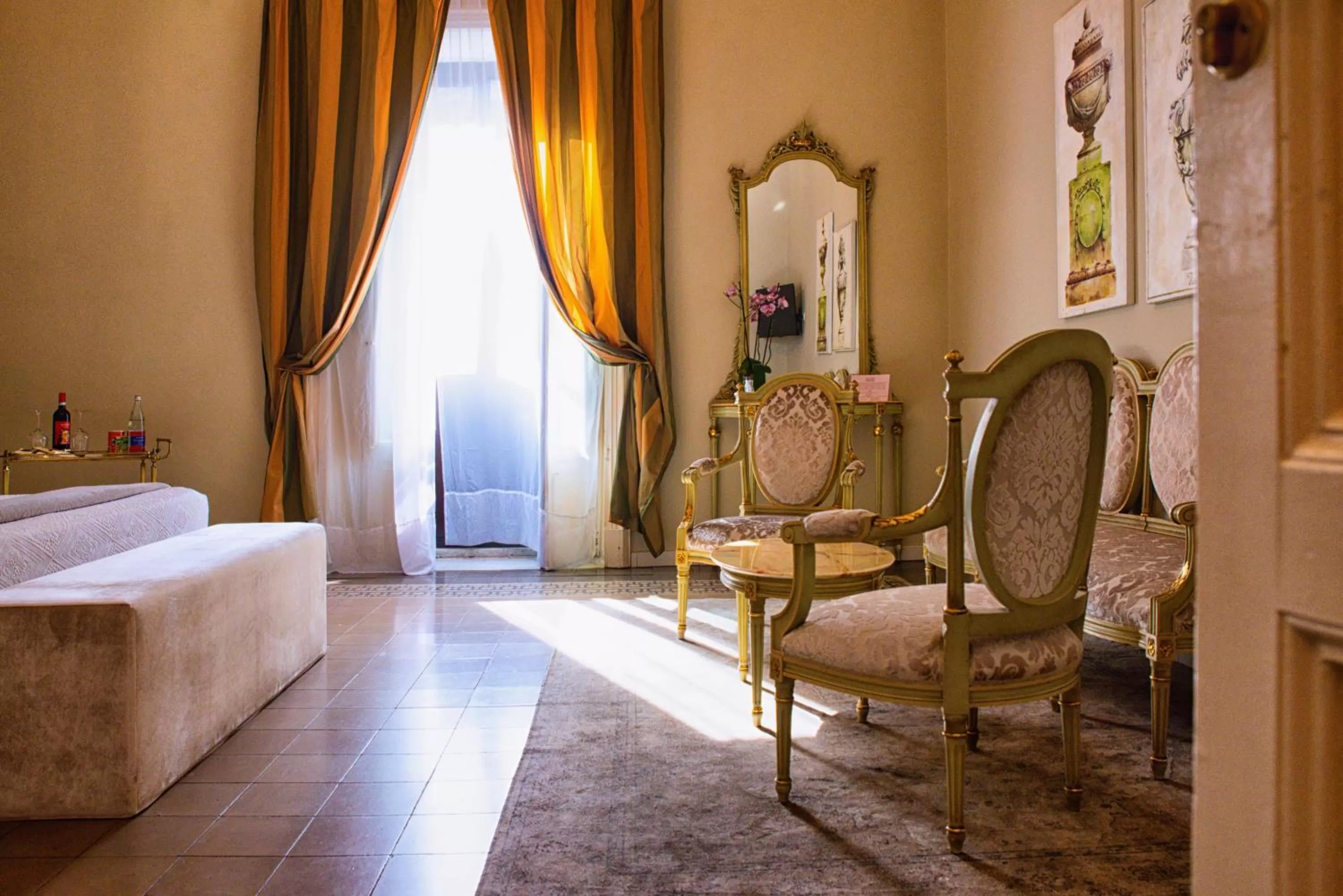 Photo of the whole room, Bed in B&B Palazzo Cerami