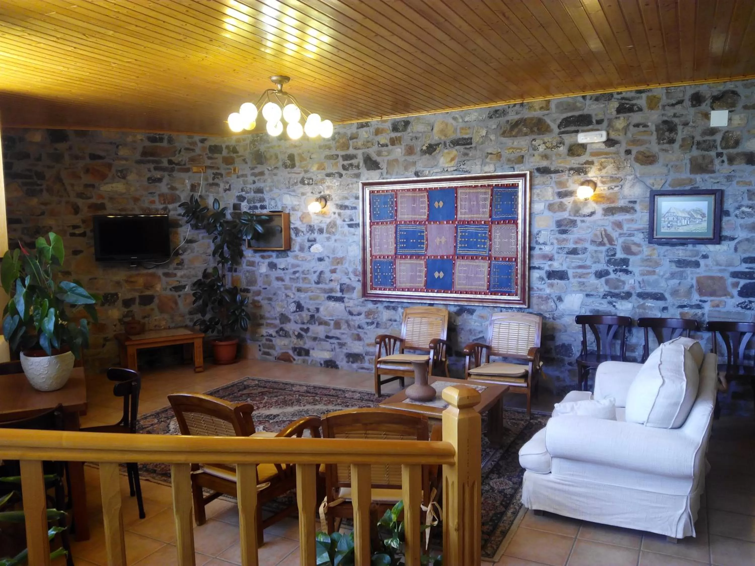 Communal lounge/ TV room in Hotel Rural Casa Ana