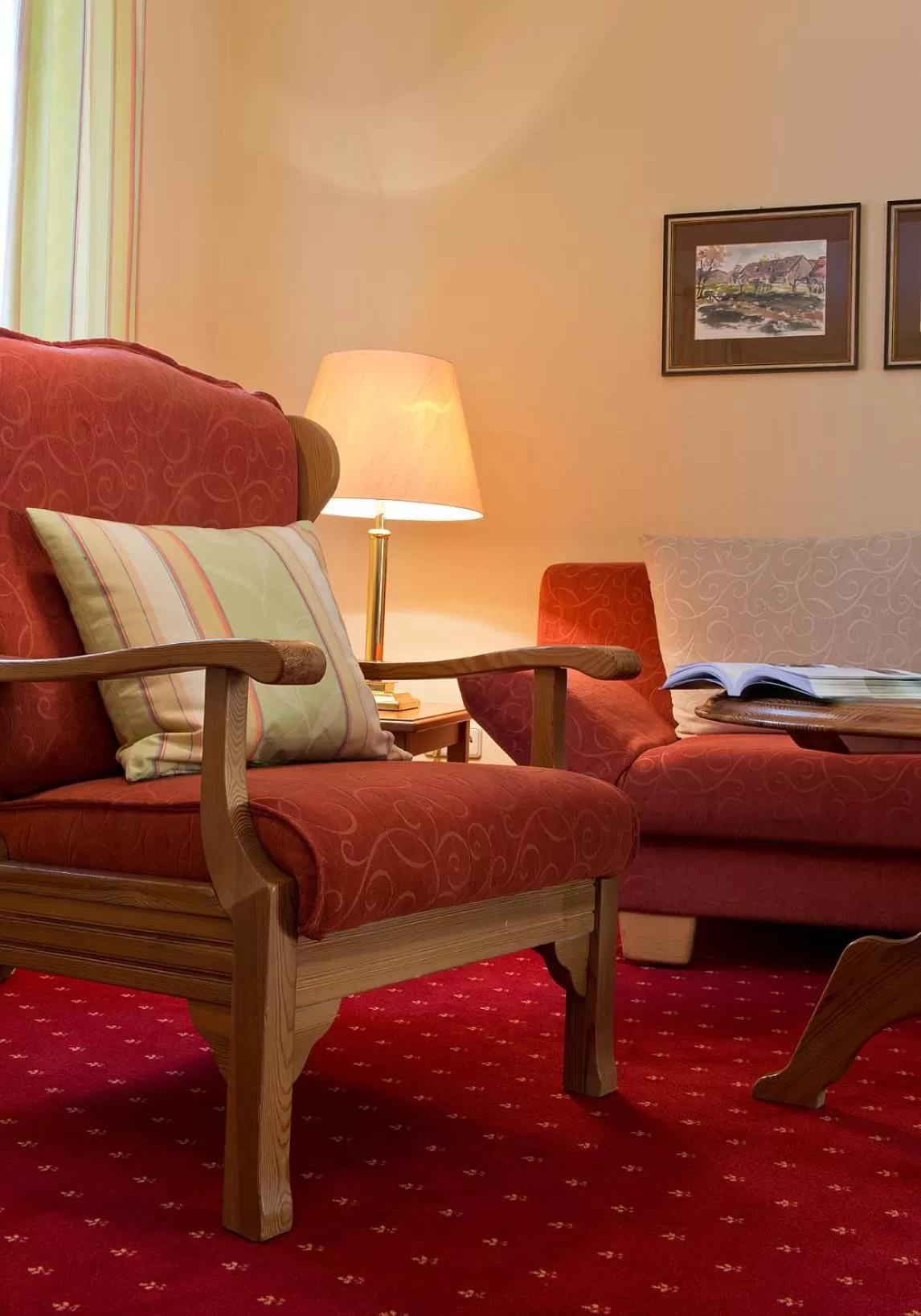 Seating area in Romantik Hotel Markusturm