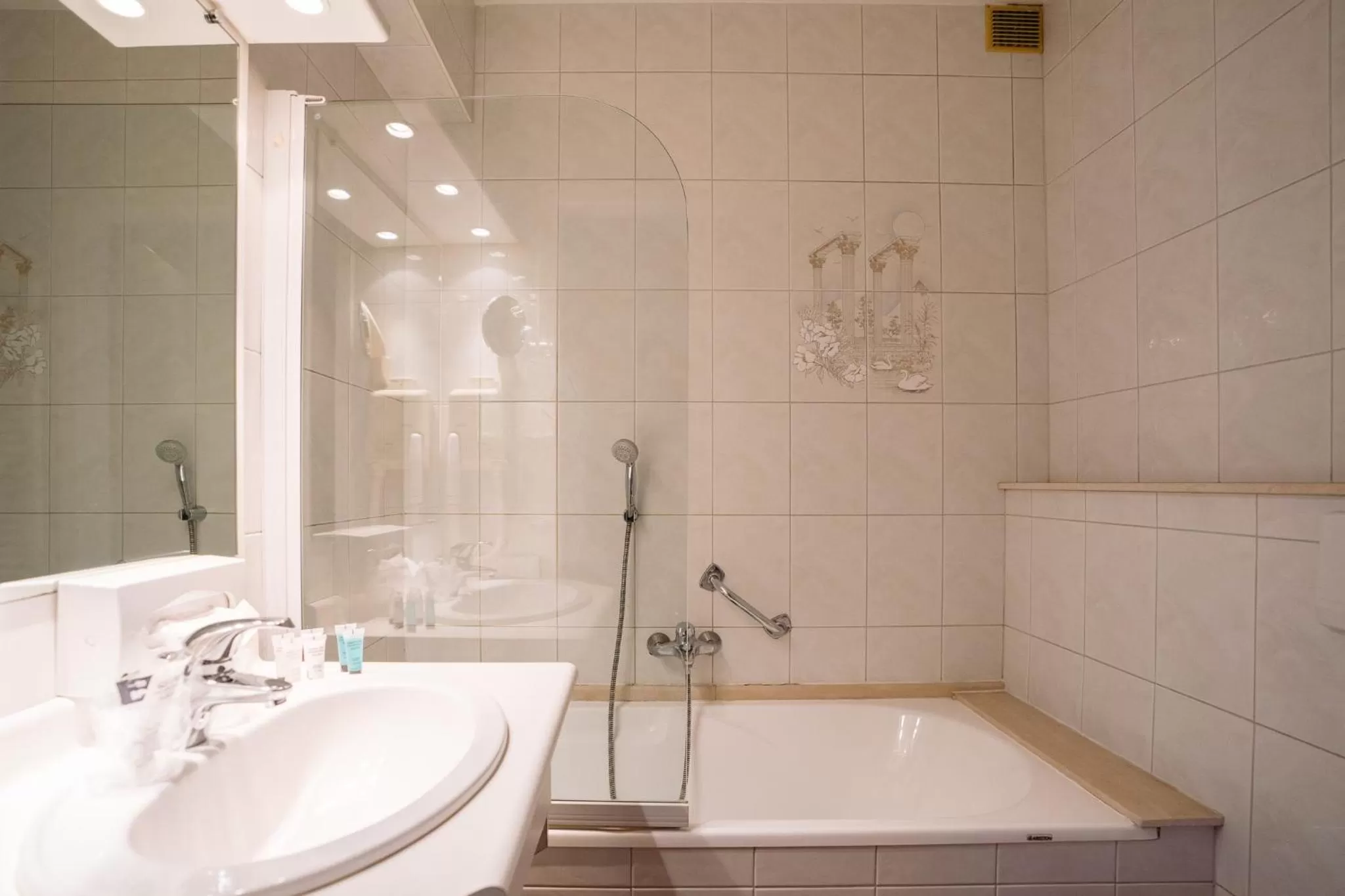 Shower in Hotel Europe