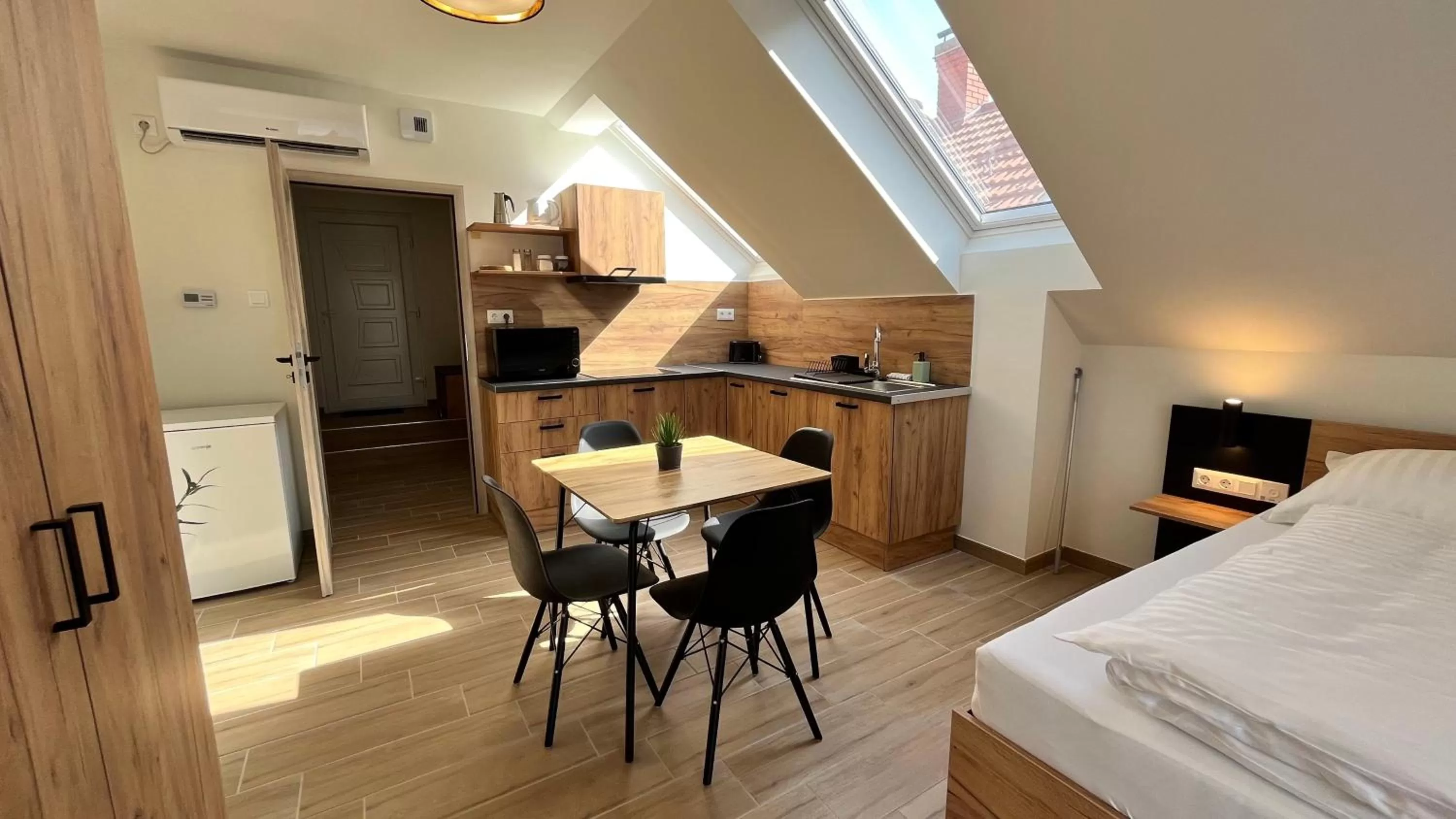 Bed in Rezidex Apartmanház