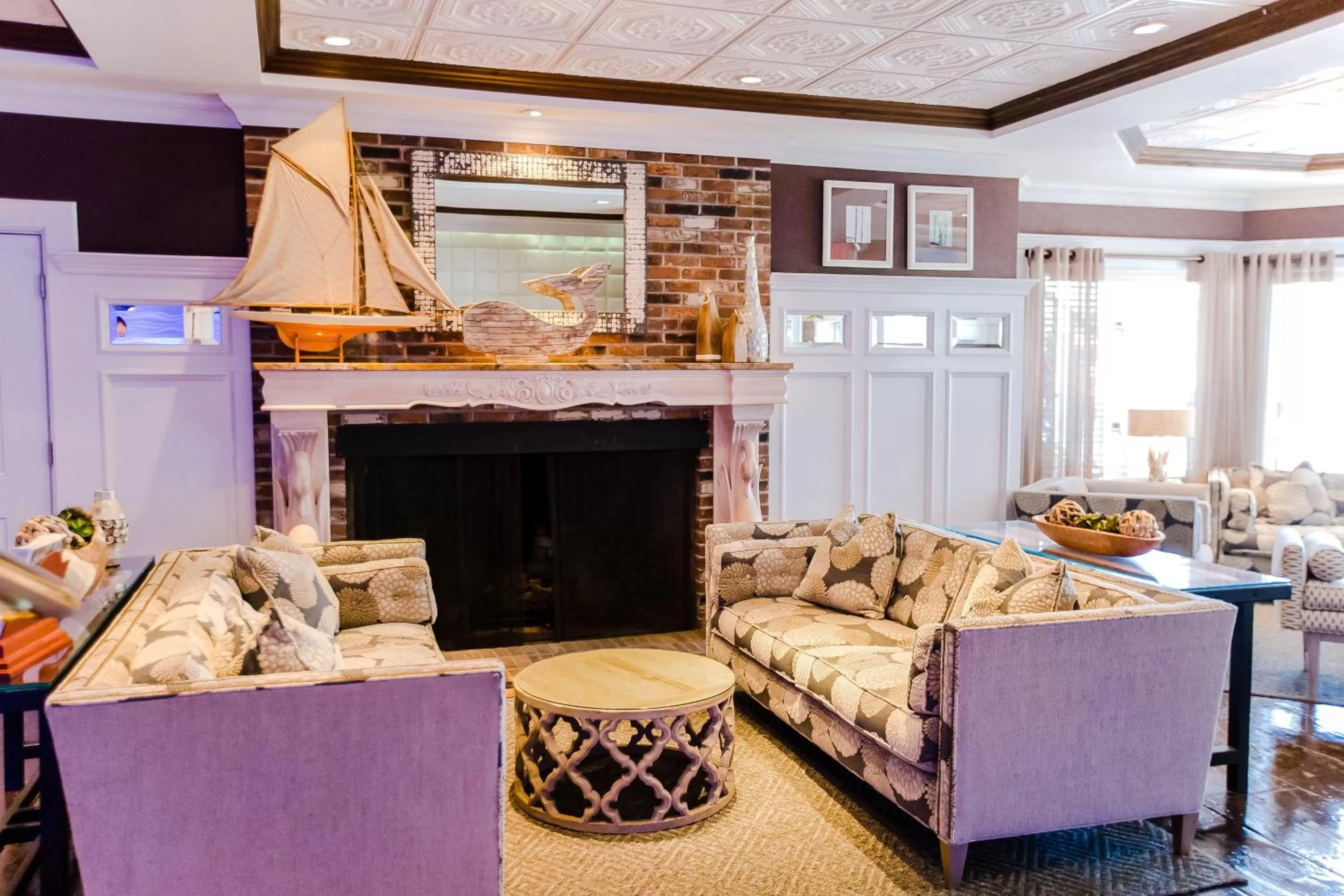 Lobby or reception in Danfords Hotel & Marina