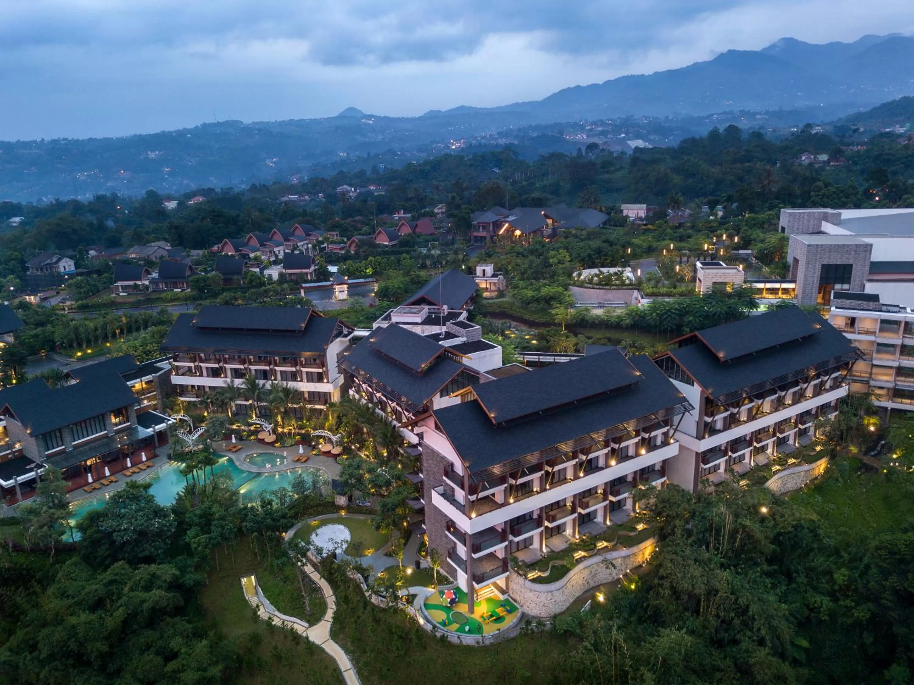 Bird's eye view in Pullman Ciawi Vimala Hills Resort