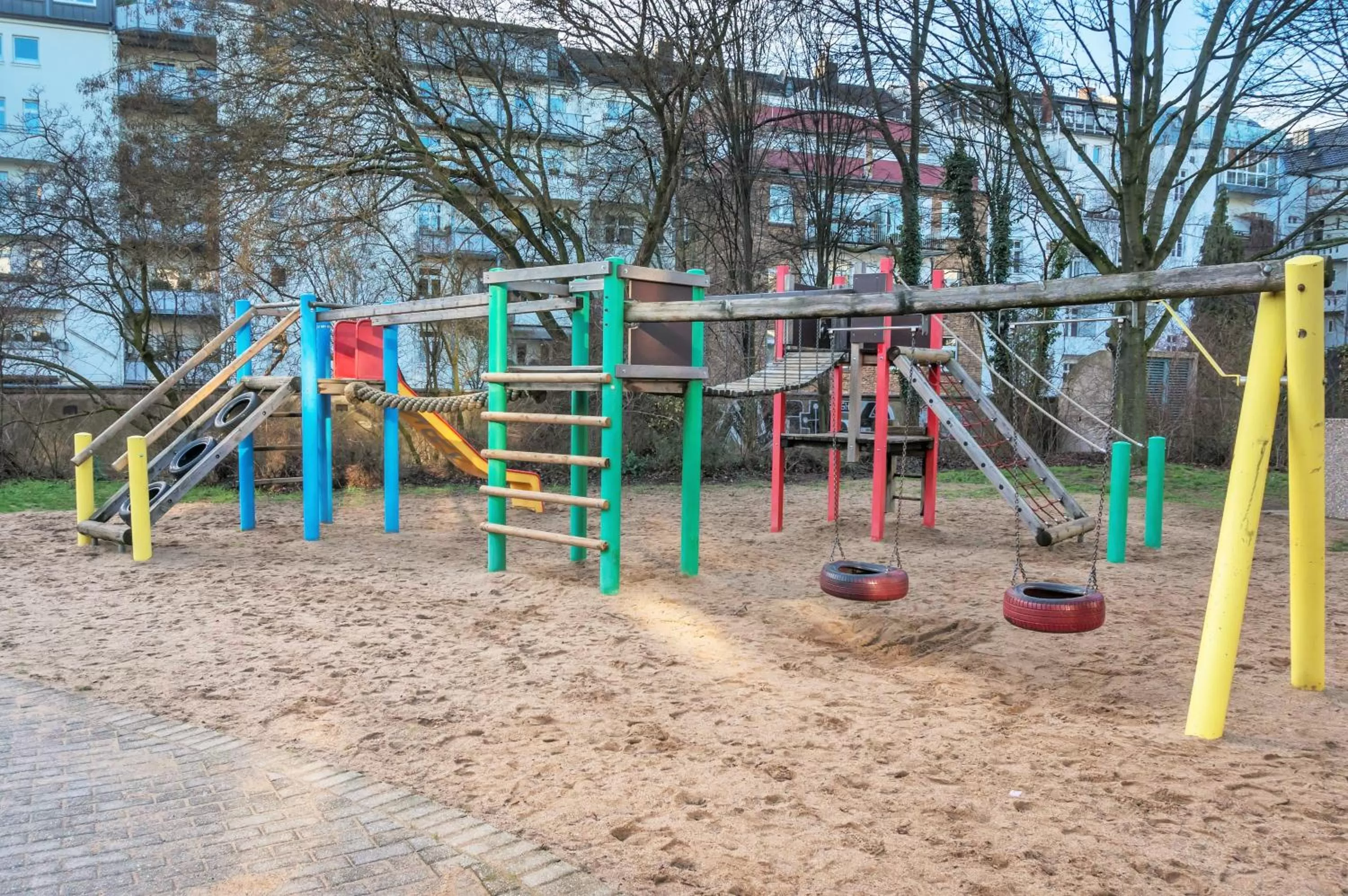 Children play ground in Hotel Mingarden